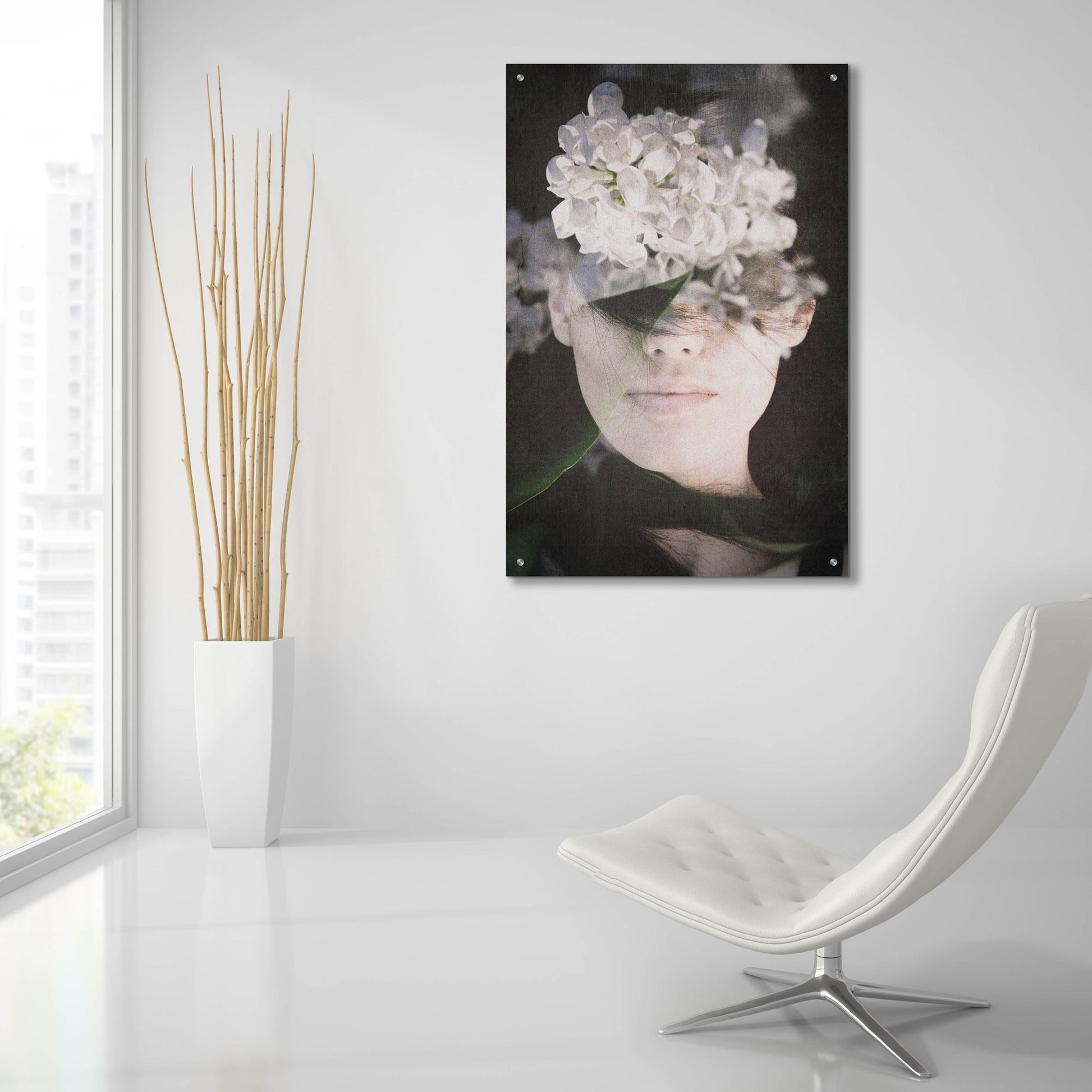 Epic Art 'Lonely' by Photoinc Studio, Acrylic Glass Wall Art,24x36