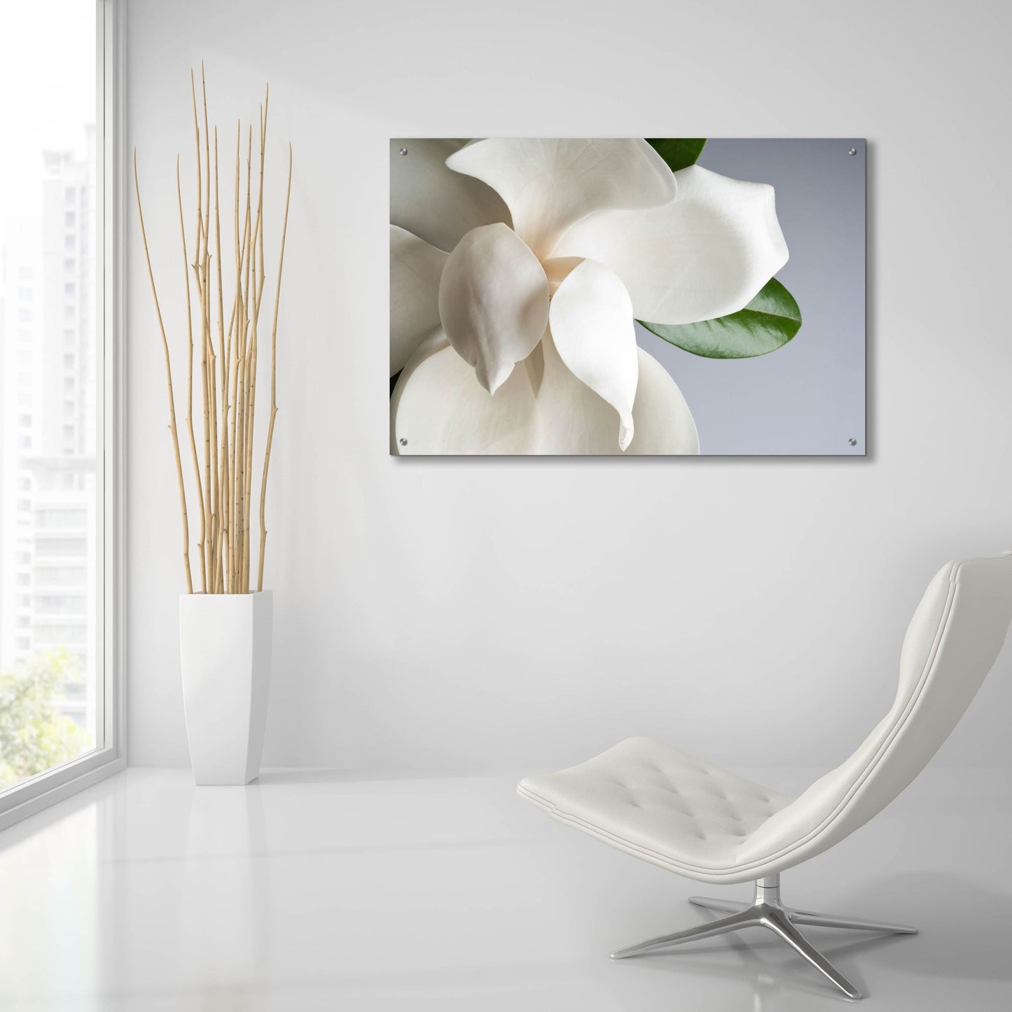 Epic Art 'Magnolia' by Photoinc Studio, Acrylic Glass Wall Art,36x24