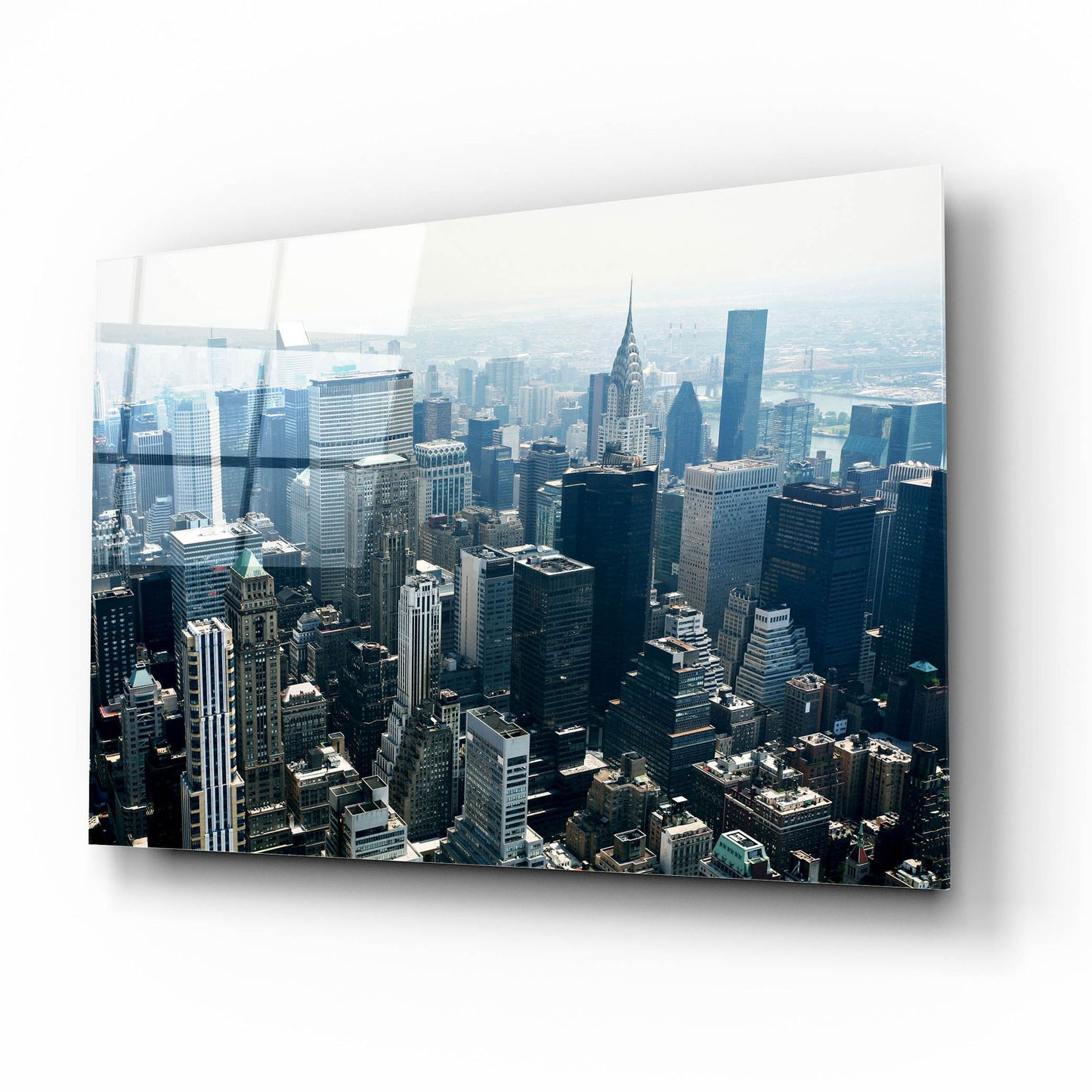 Epic Art 'Manhattan' by Photoinc Studio, Acrylic Glass Wall Art,16x12