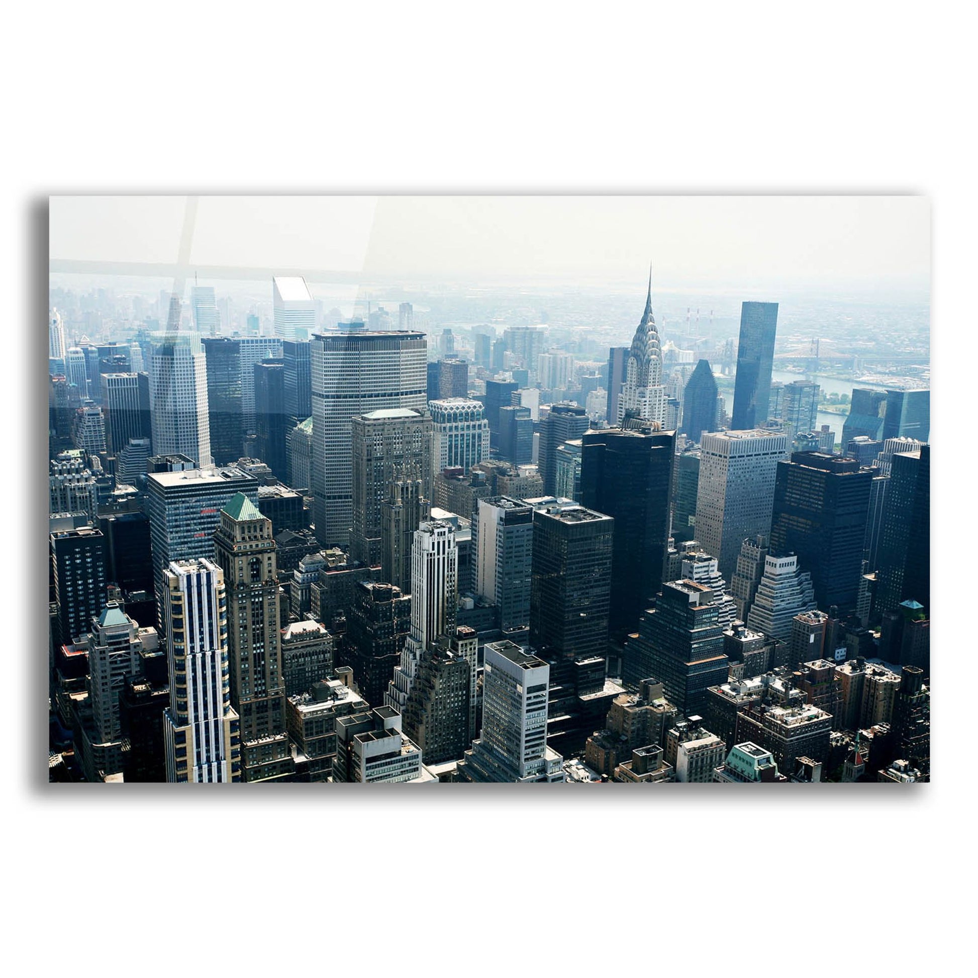 Epic Art 'Manhattan' by Photoinc Studio, Acrylic Glass Wall Art,24x16