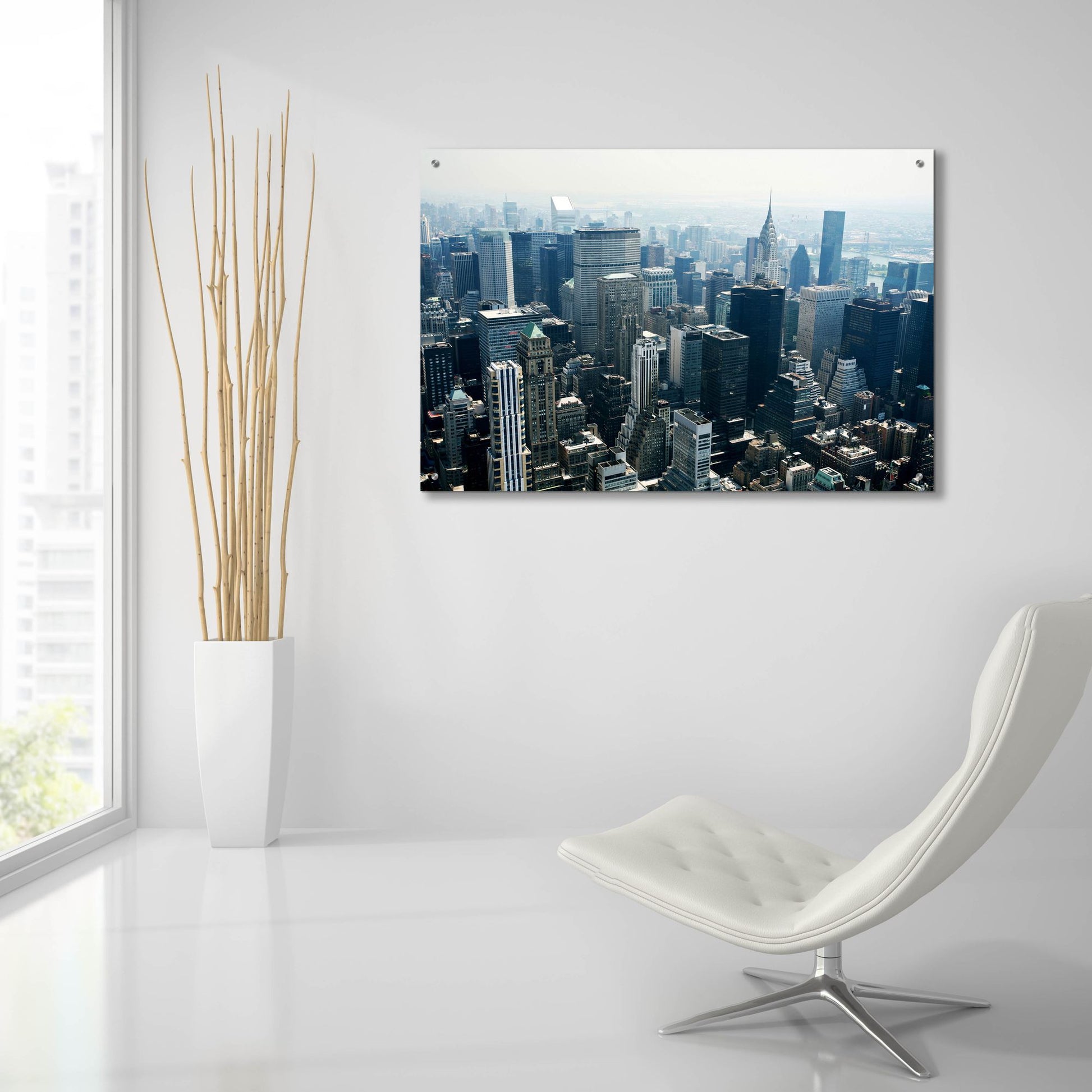 Epic Art 'Manhattan' by Photoinc Studio, Acrylic Glass Wall Art,36x24