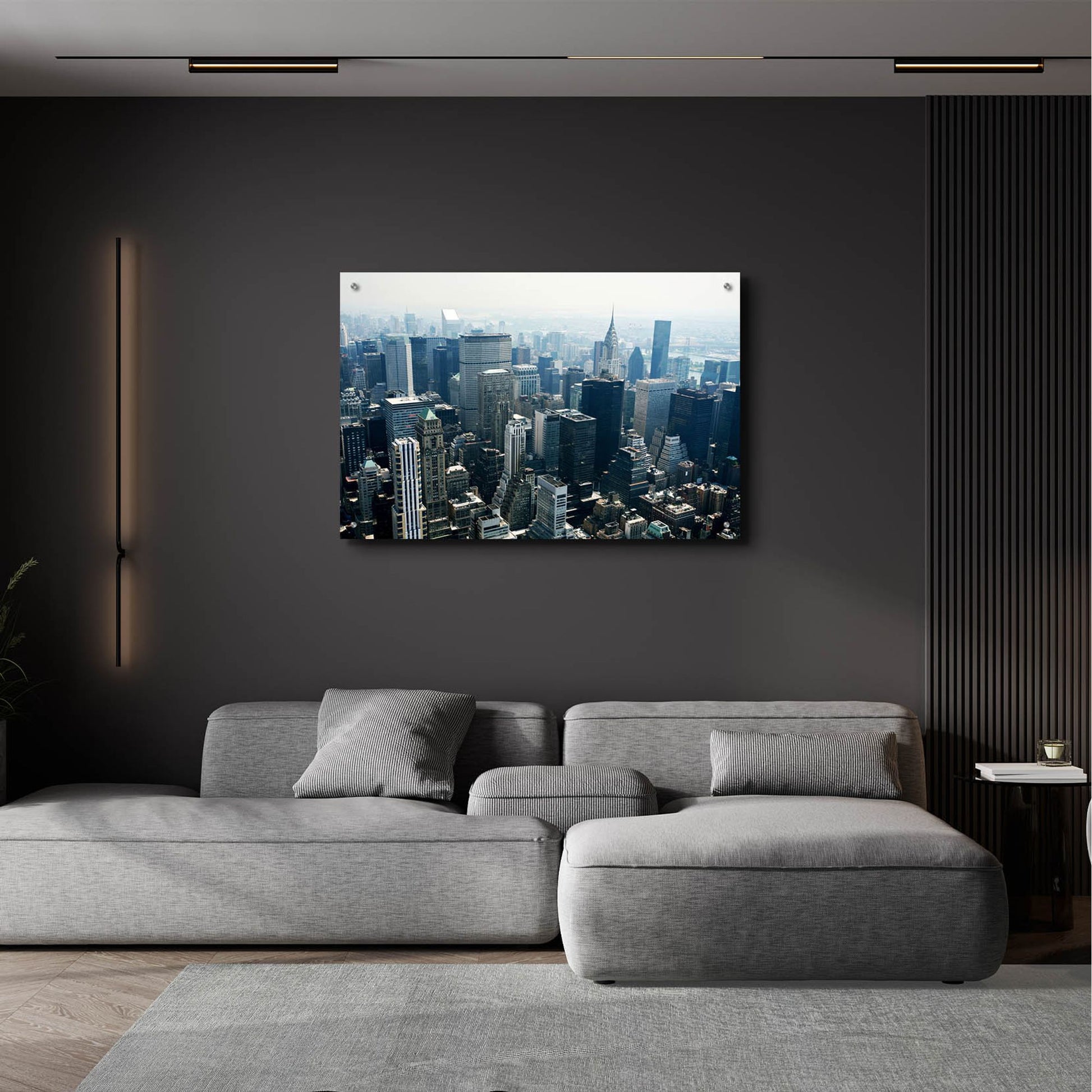 Epic Art 'Manhattan' by Photoinc Studio, Acrylic Glass Wall Art,36x24