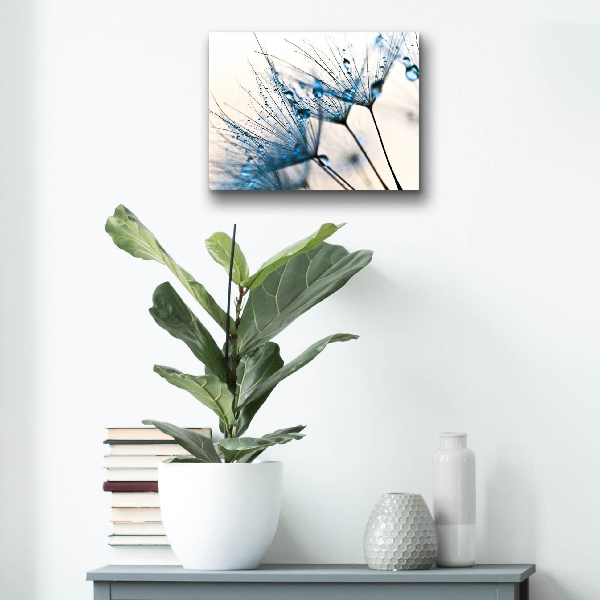 Epic Art 'Mystic Blue' by Photoinc Studio, Acrylic Glass Wall Art,16x12