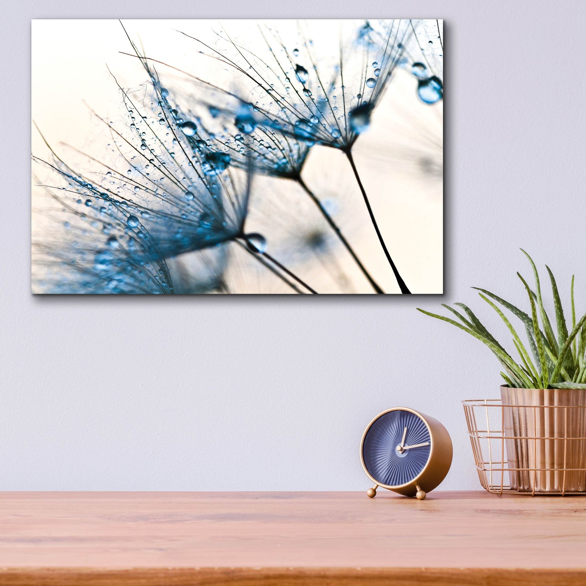 Epic Art 'Mystic Blue' by Photoinc Studio, Acrylic Glass Wall Art,16x12