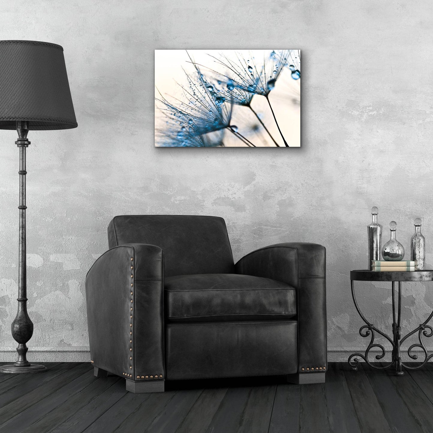 Epic Art 'Mystic Blue' by Photoinc Studio, Acrylic Glass Wall Art,24x16