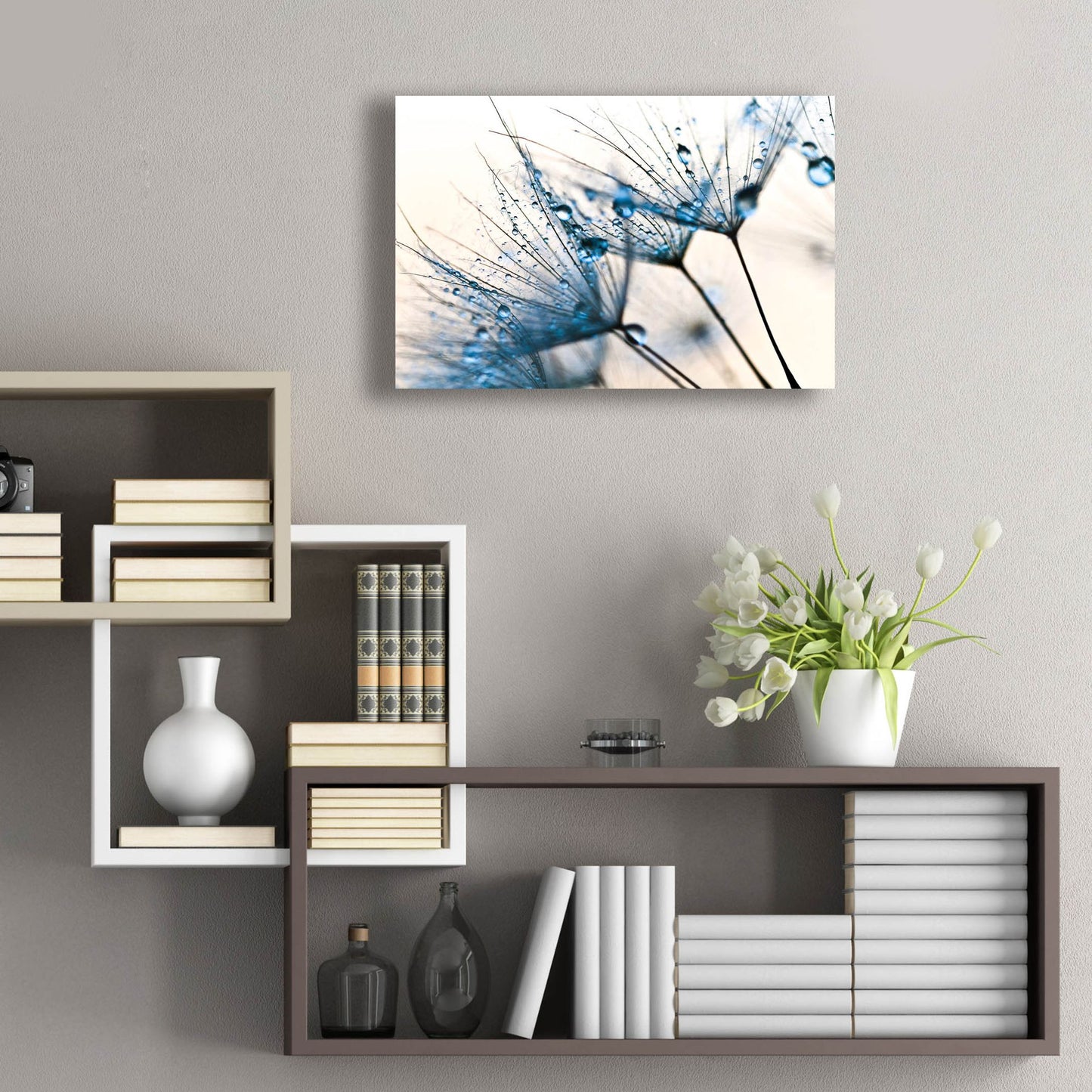 Epic Art 'Mystic Blue' by Photoinc Studio, Acrylic Glass Wall Art,24x16