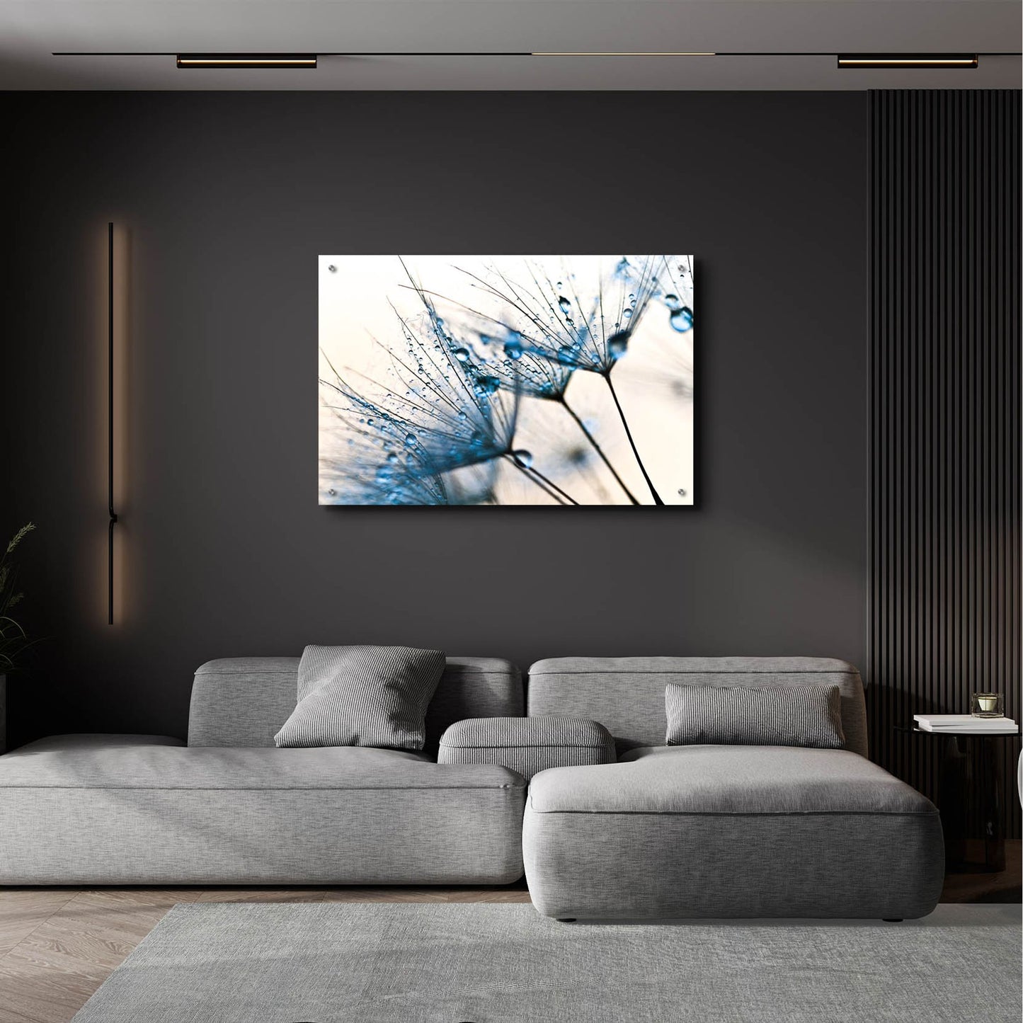 Epic Art 'Mystic Blue' by Photoinc Studio, Acrylic Glass Wall Art,36x24