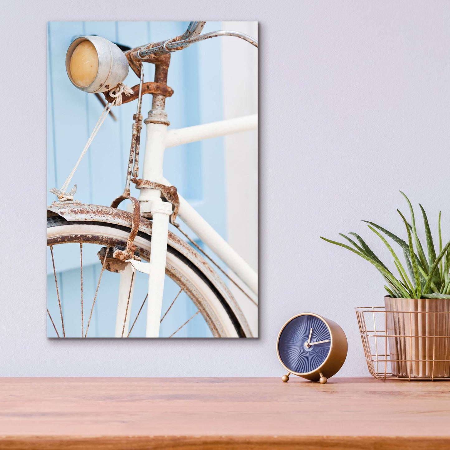 Epic Art 'Old Bike' by Photoinc Studio, Acrylic Glass Wall Art,12x16