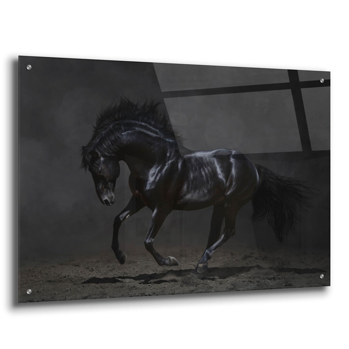 Epic Art 'Onyx' by Photoinc Studio, Acrylic Glass Wall Art,36x24