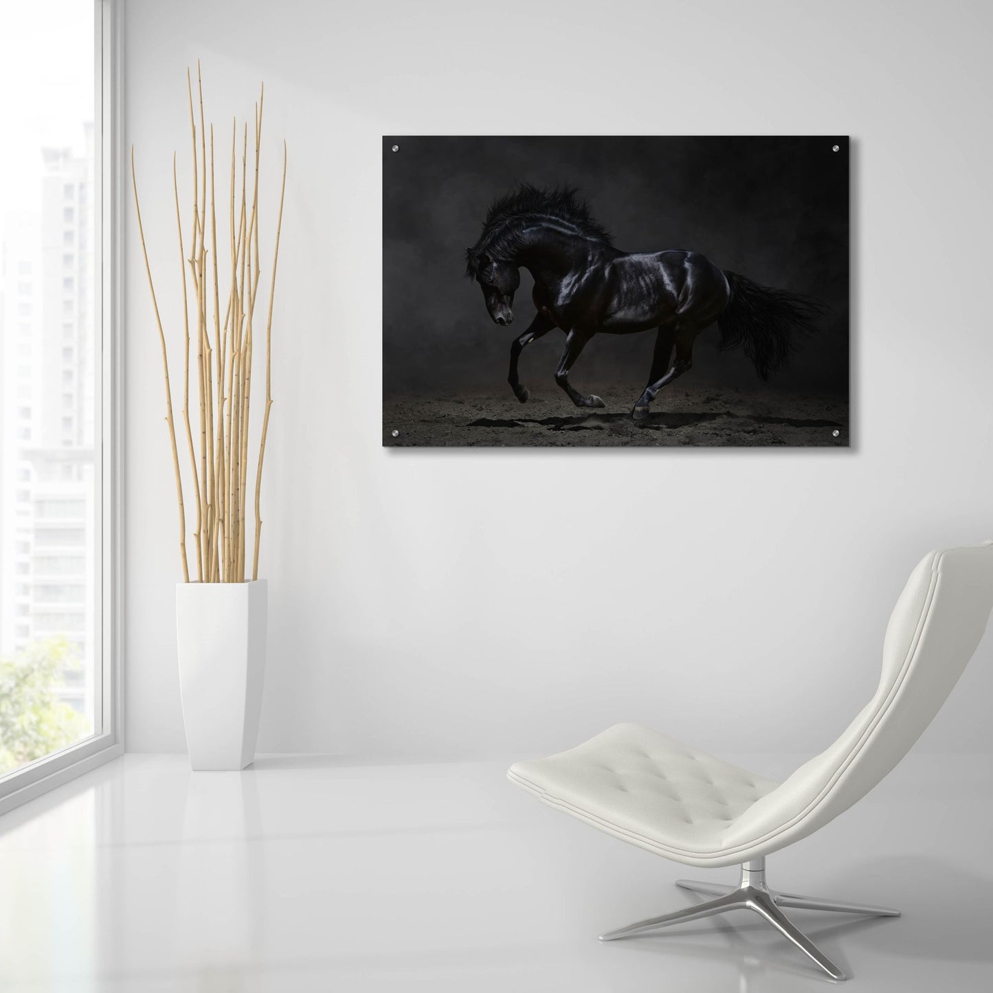 Epic Art 'Onyx' by Photoinc Studio, Acrylic Glass Wall Art,36x24