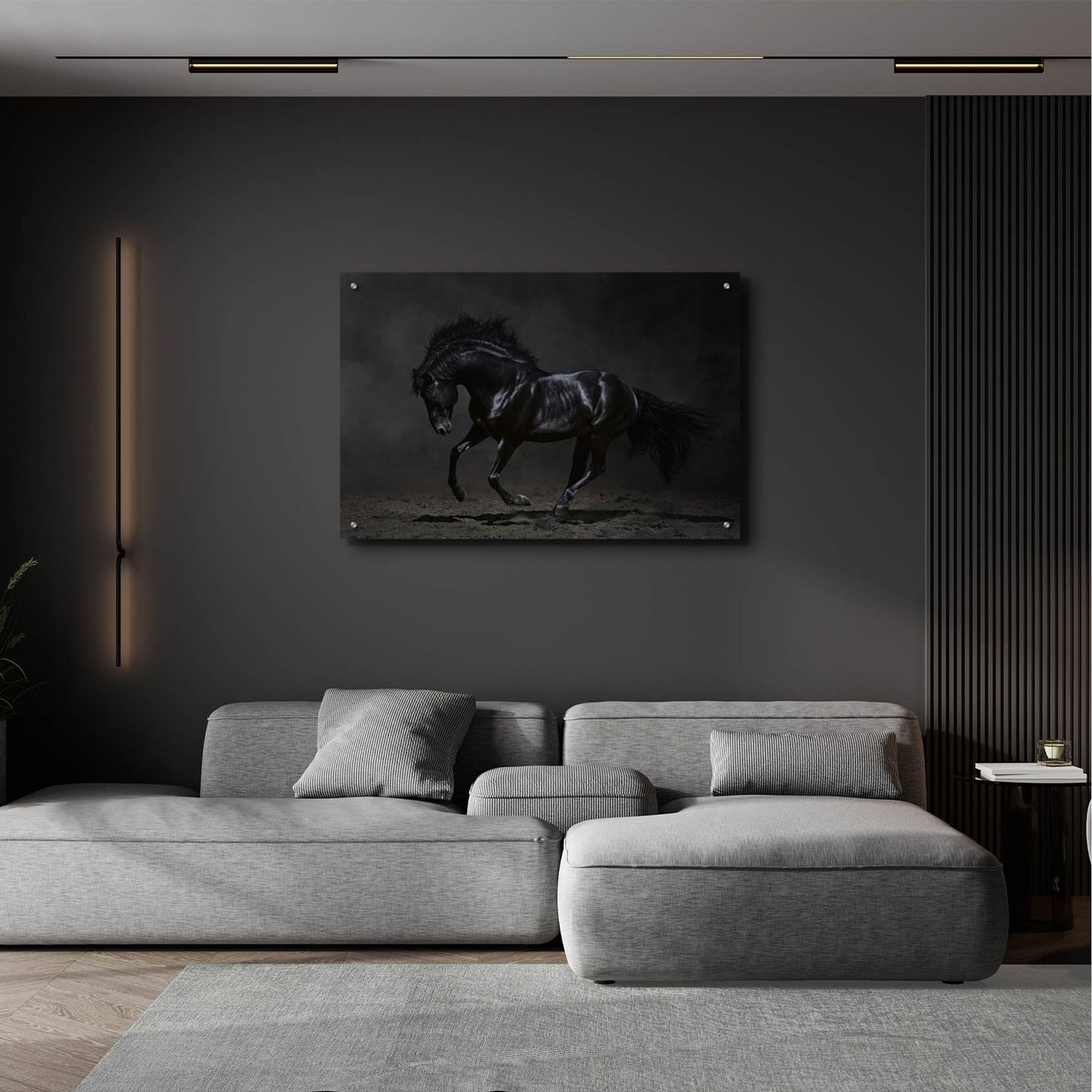 Epic Art 'Onyx' by Photoinc Studio, Acrylic Glass Wall Art,36x24