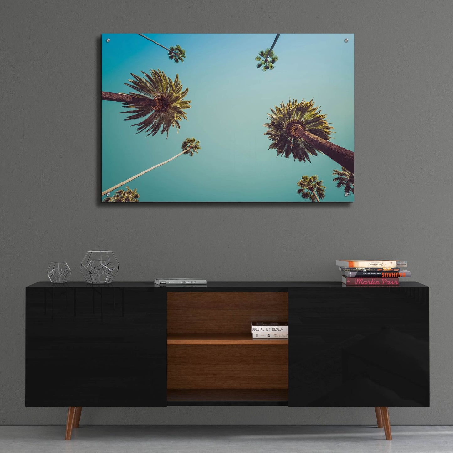 Epic Art 'Palms' by Photoinc Studio, Acrylic Glass Wall Art,36x24