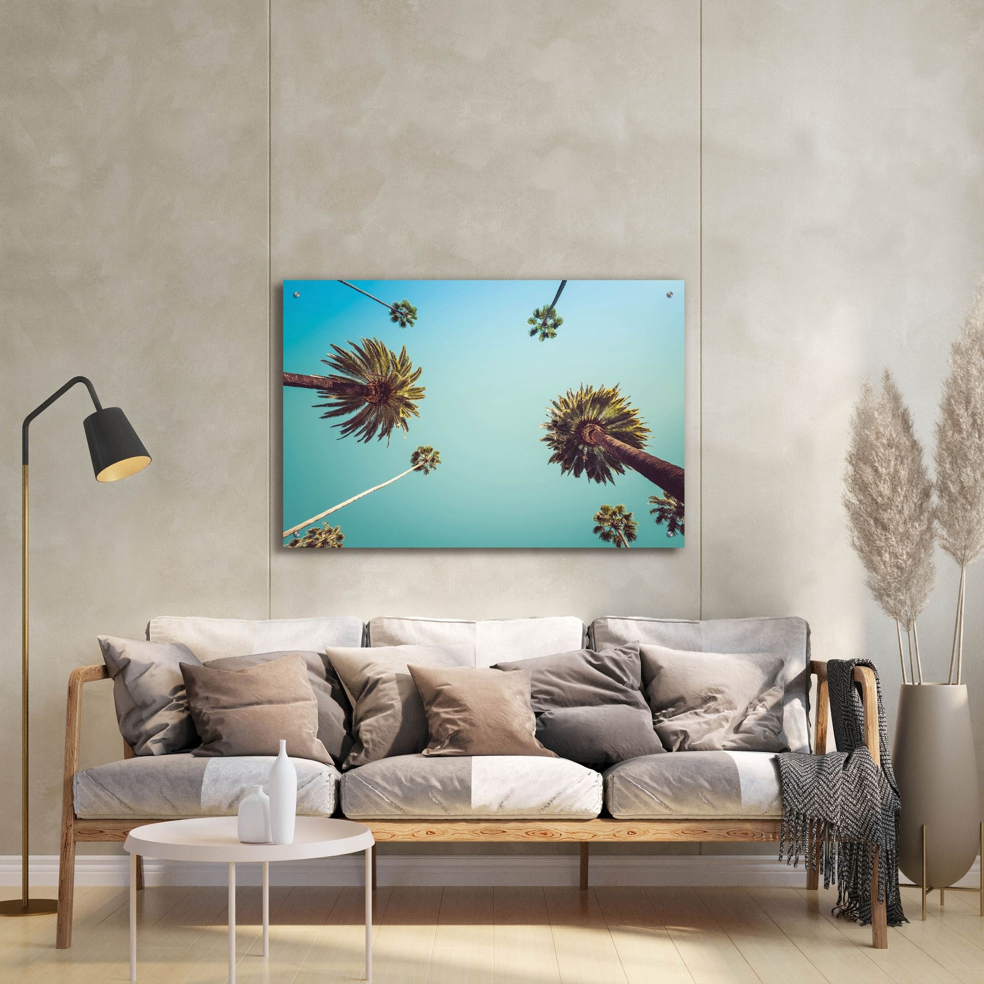 Epic Art 'Palms' by Photoinc Studio, Acrylic Glass Wall Art,36x24