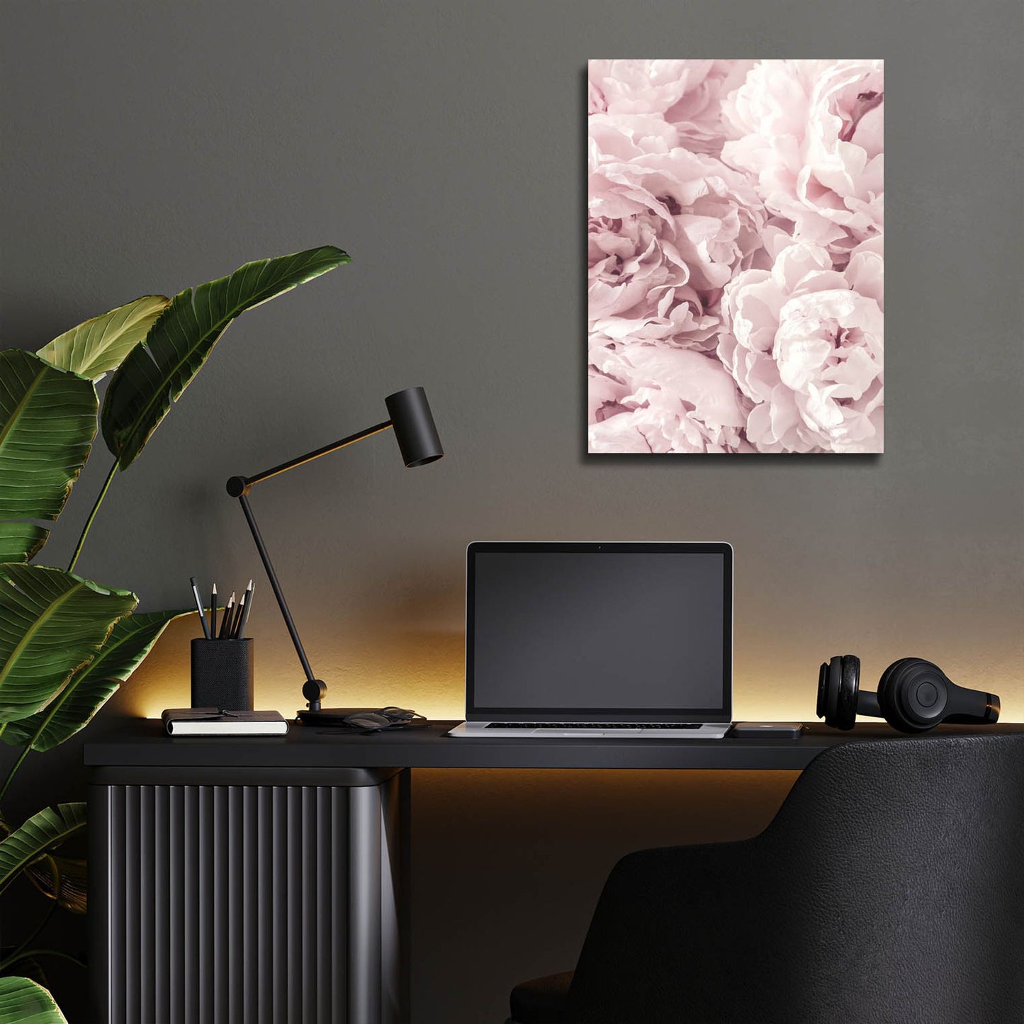 Epic Art 'Peony' by Photoinc Studio, Acrylic Glass Wall Art,12x16