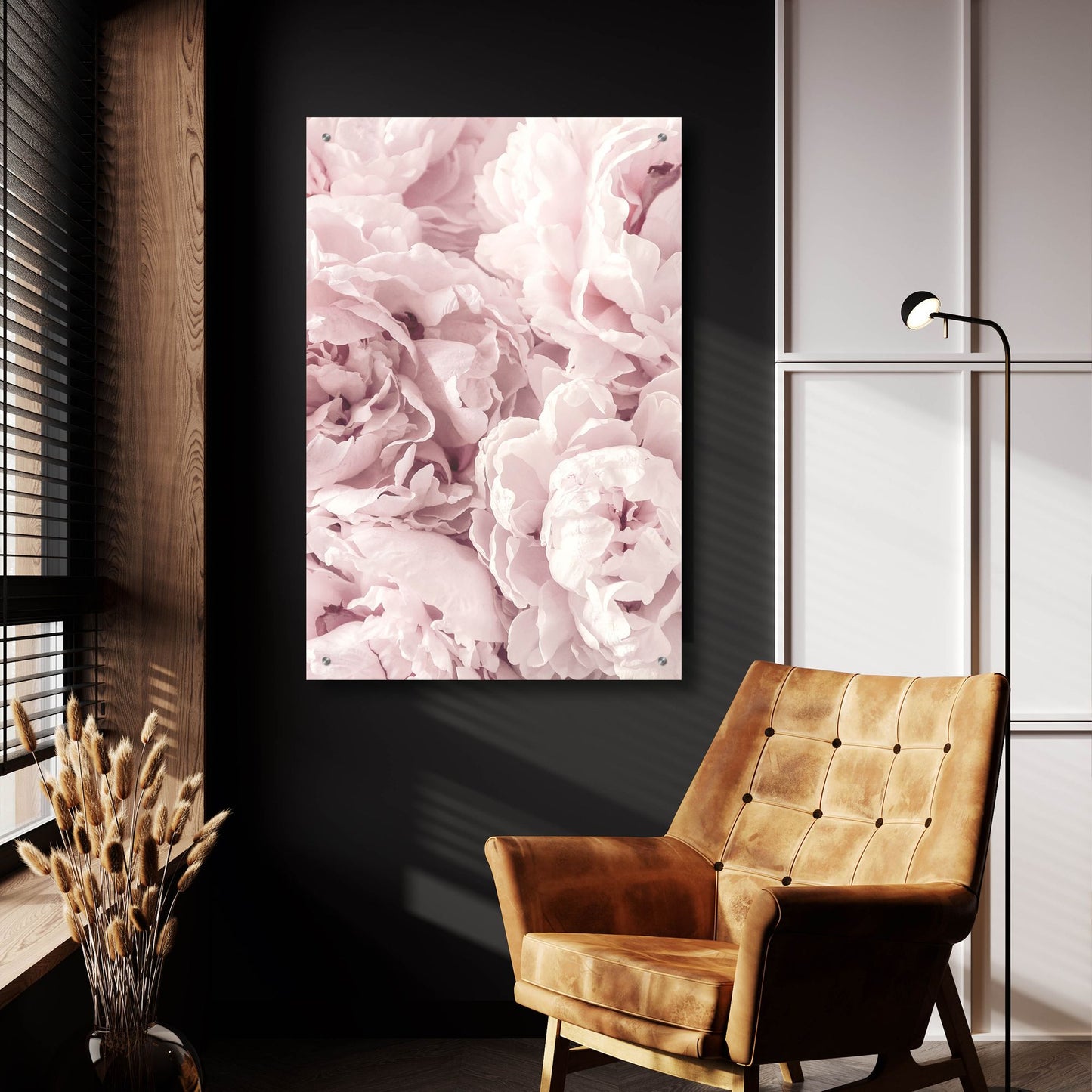 Epic Art 'Peony' by Photoinc Studio, Acrylic Glass Wall Art,24x36