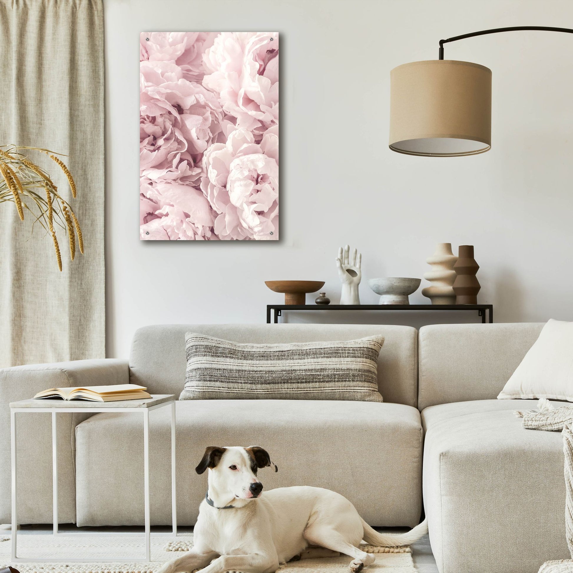 Epic Art 'Peony' by Photoinc Studio, Acrylic Glass Wall Art,24x36