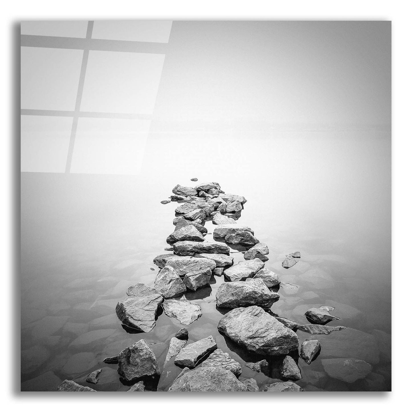 Epic Art 'Piled Rocks' by Photoinc Studio, Acrylic Glass Wall Art