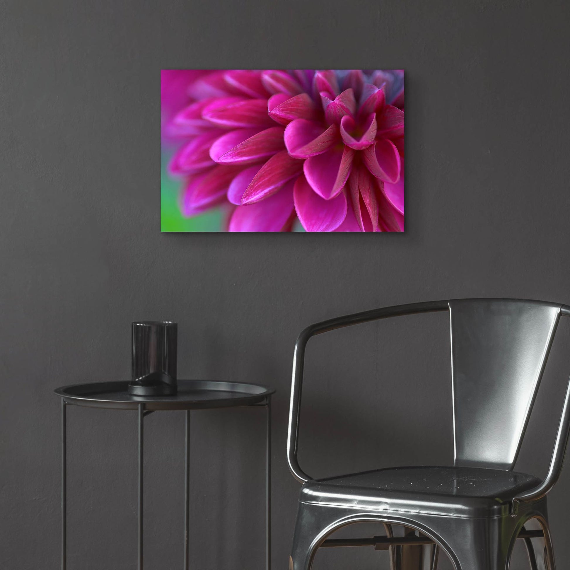 Epic Art 'Pink Chrysanthemum' by Photoinc Studio, Acrylic Glass Wall Art,24x16