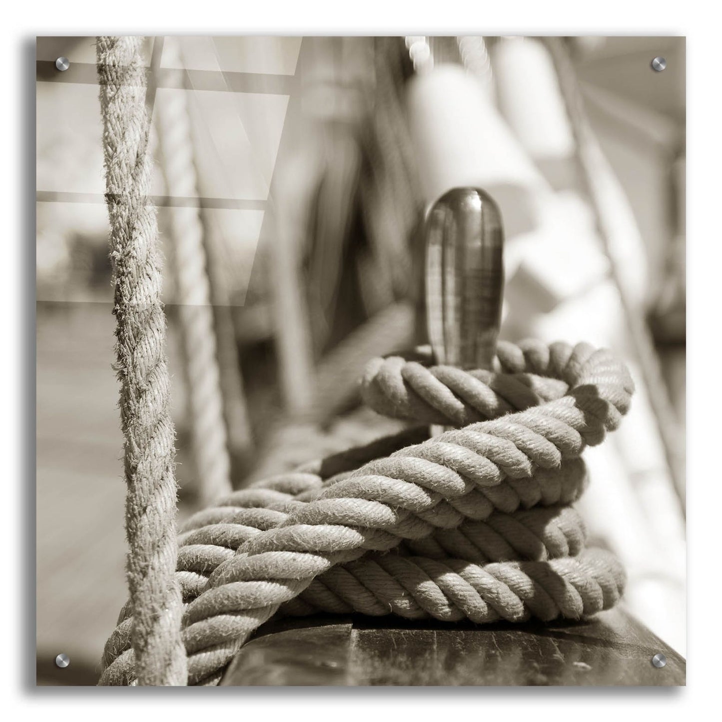 Epic Art 'Sail Rope' by Photoinc Studio, Acrylic Glass Wall Art