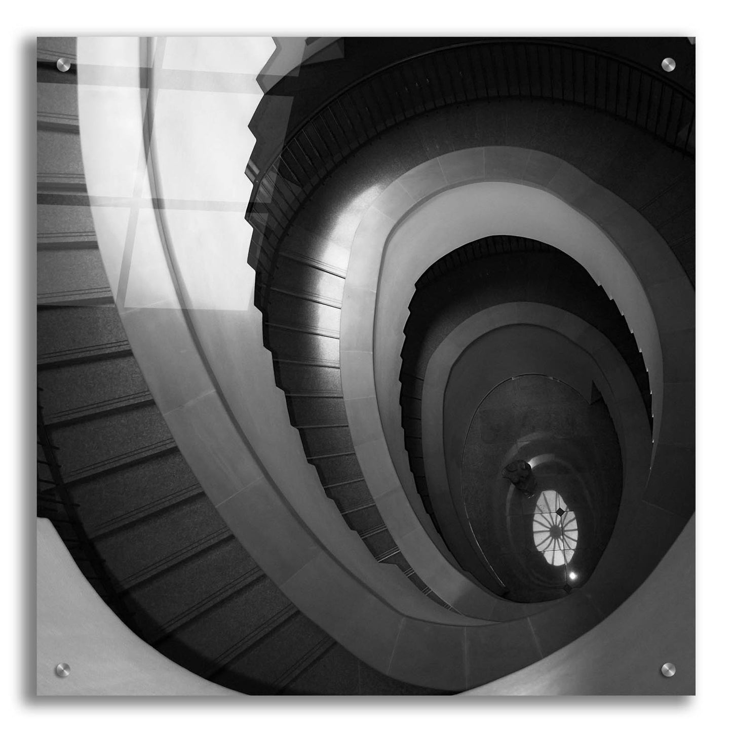 Epic Art 'Spiral Staircase No. 5' by Photoinc Studio, Acrylic Glass Wall Art