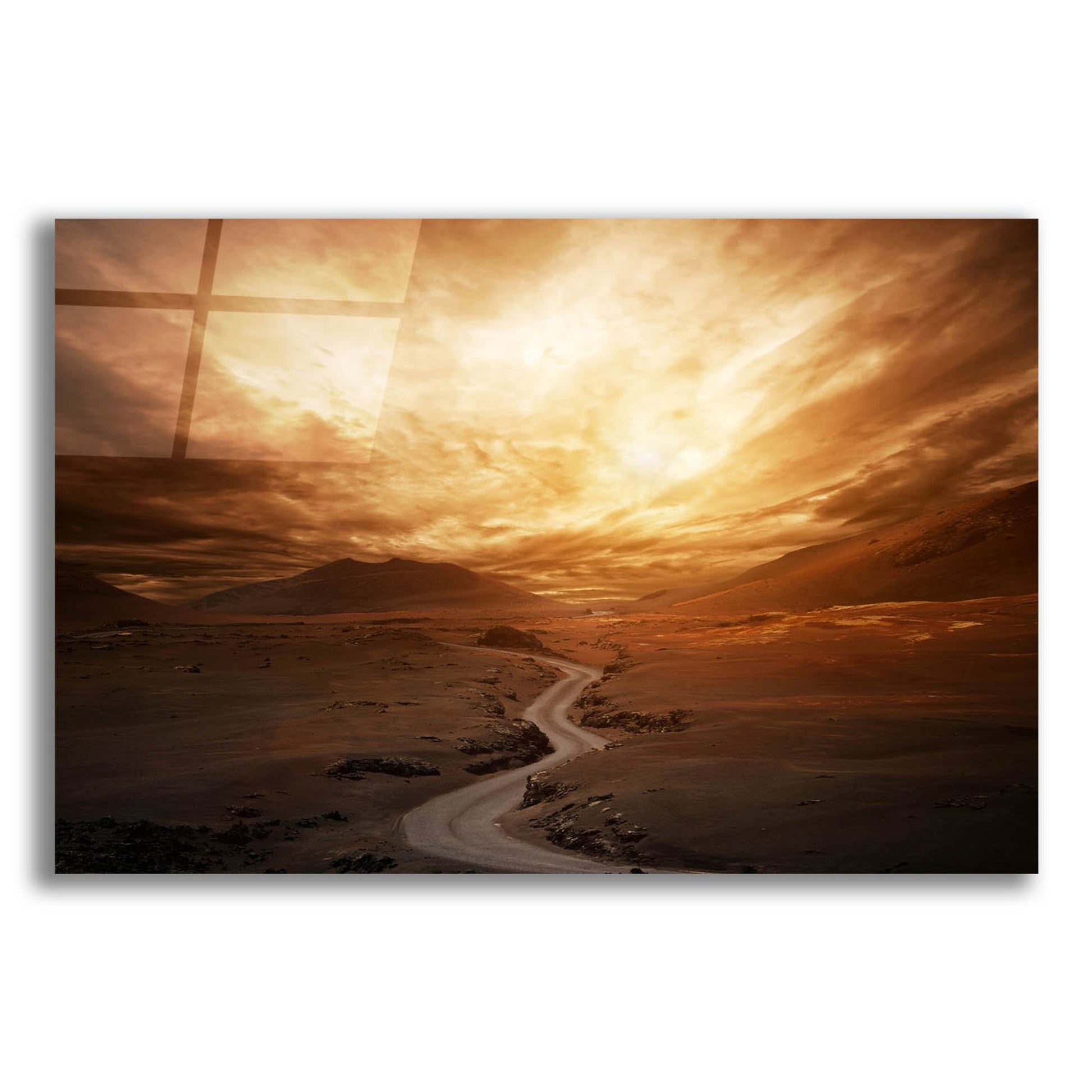 Epic Art 'Sunset' by Photoinc Studio, Acrylic Glass Wall Art