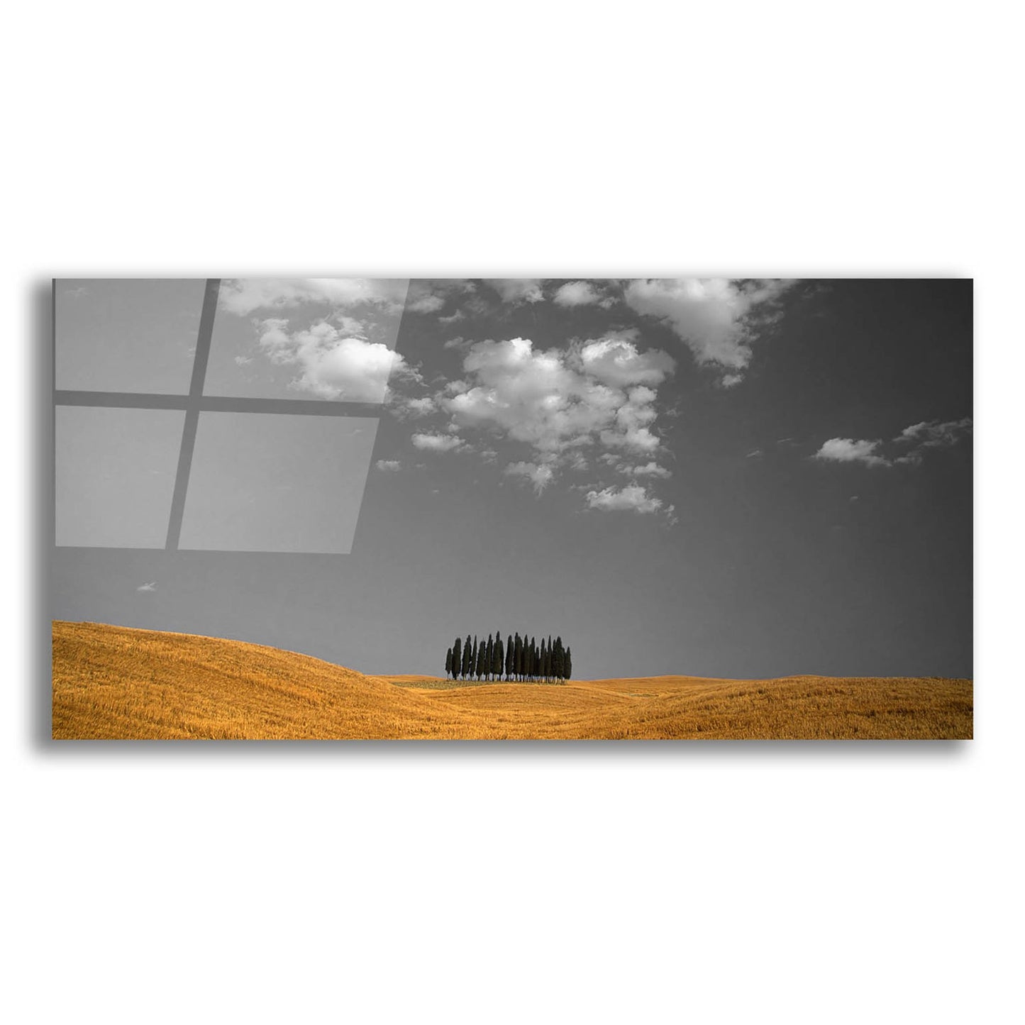 Epic Art 'Toscana Landscape 3' by Photoinc Studio, Acrylic Glass Wall Art