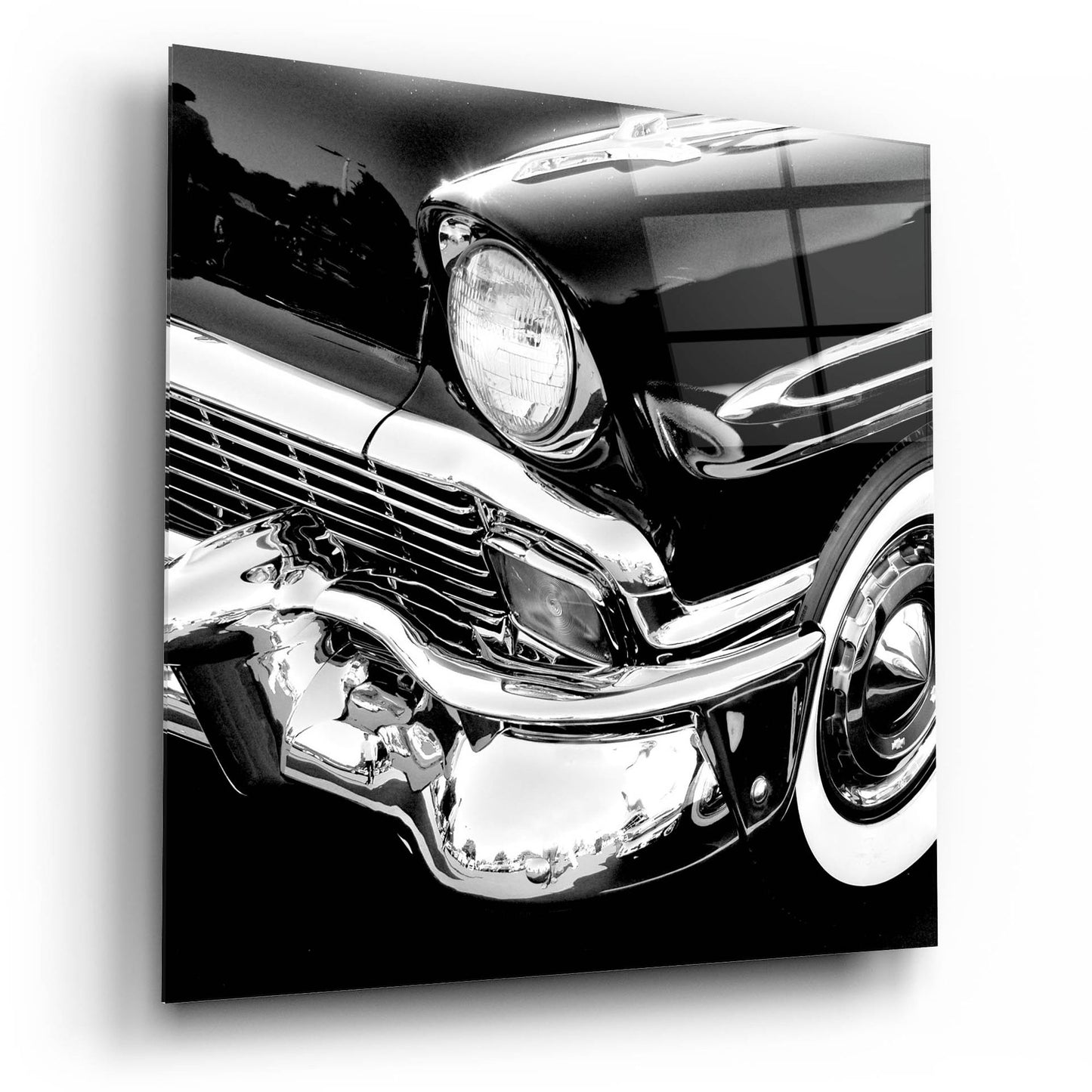 Epic Art 'Vintage Car 1' by Photoinc Studio, Acrylic Glass Wall Art,12x12