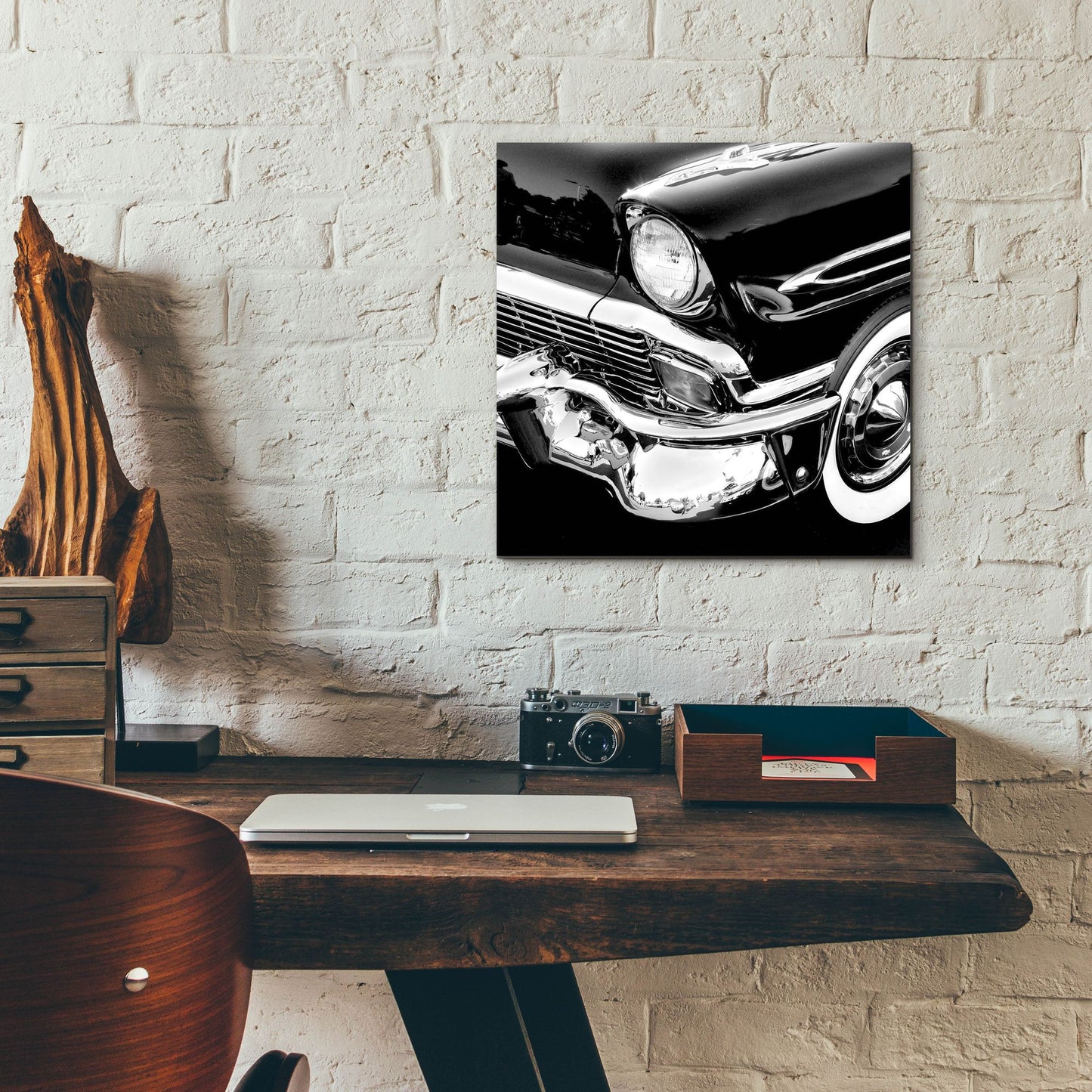 Epic Art 'Vintage Car 1' by Photoinc Studio, Acrylic Glass Wall Art,12x12