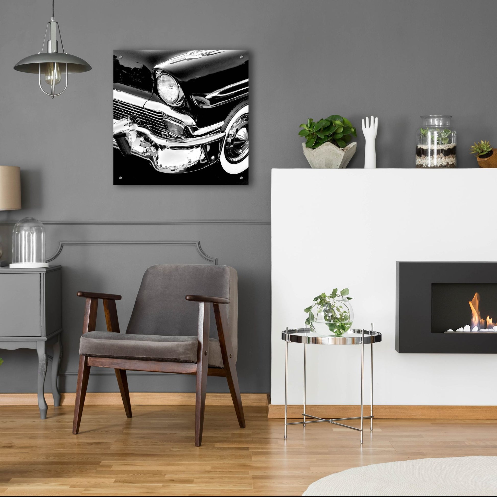 Epic Art 'Vintage Car 1' by Photoinc Studio, Acrylic Glass Wall Art,24x24