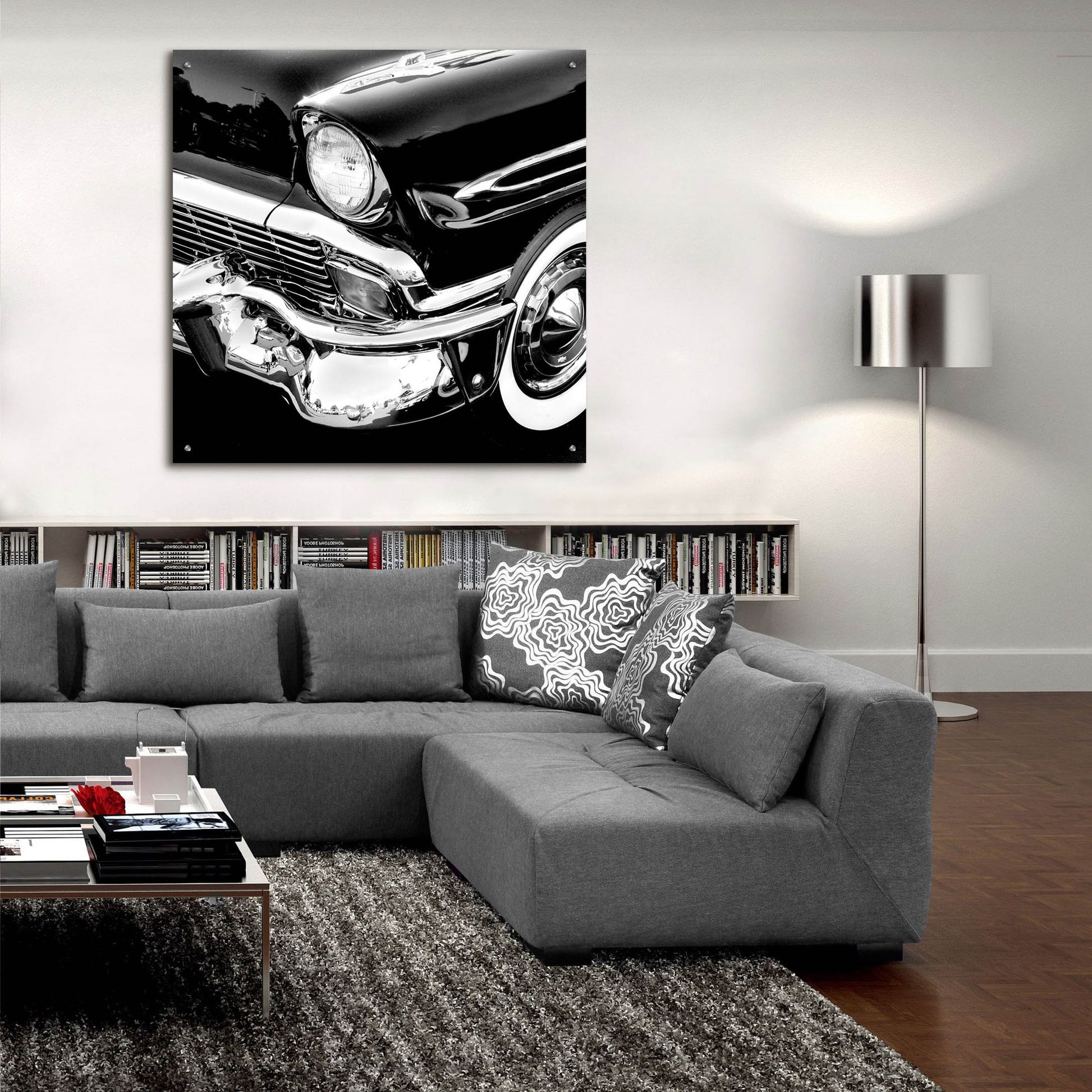 Epic Art 'Vintage Car 1' by Photoinc Studio, Acrylic Glass Wall Art,36x36