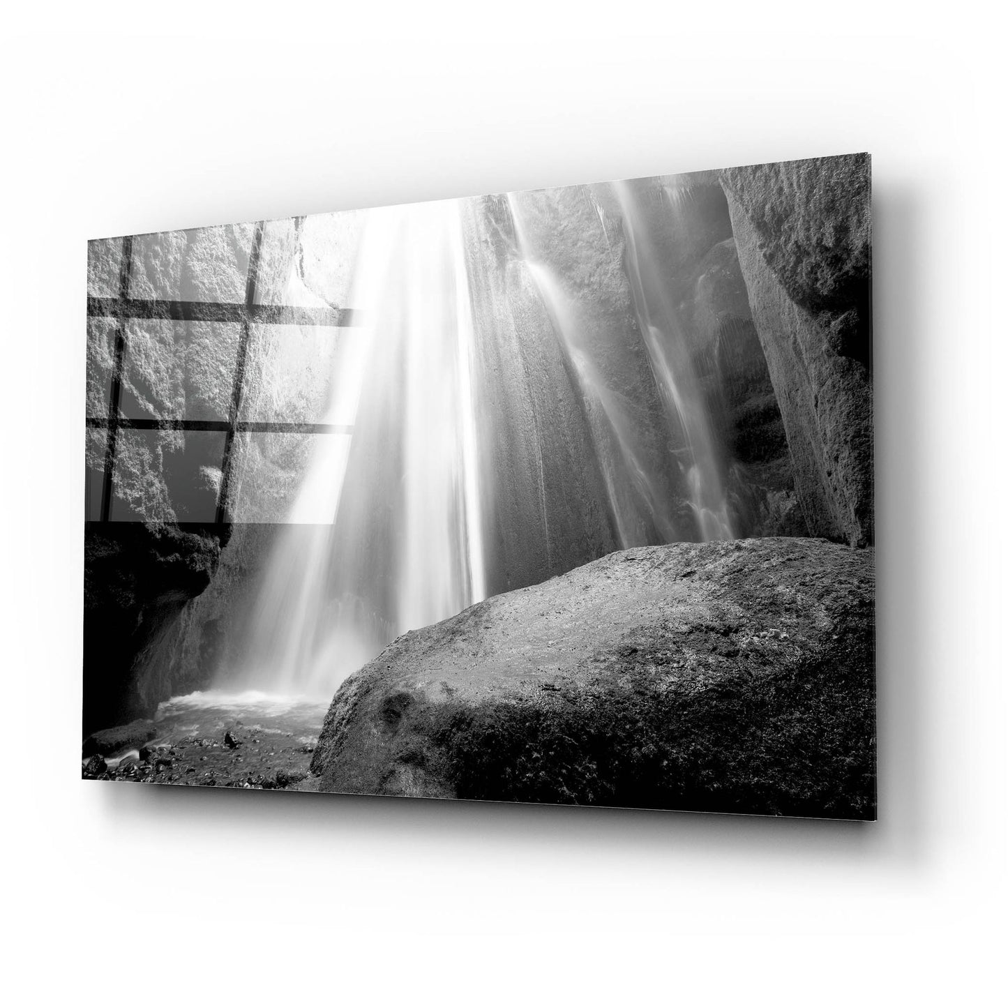 Epic Art 'Waterfall' by Photoinc Studio, Acrylic Glass Wall Art,24x16