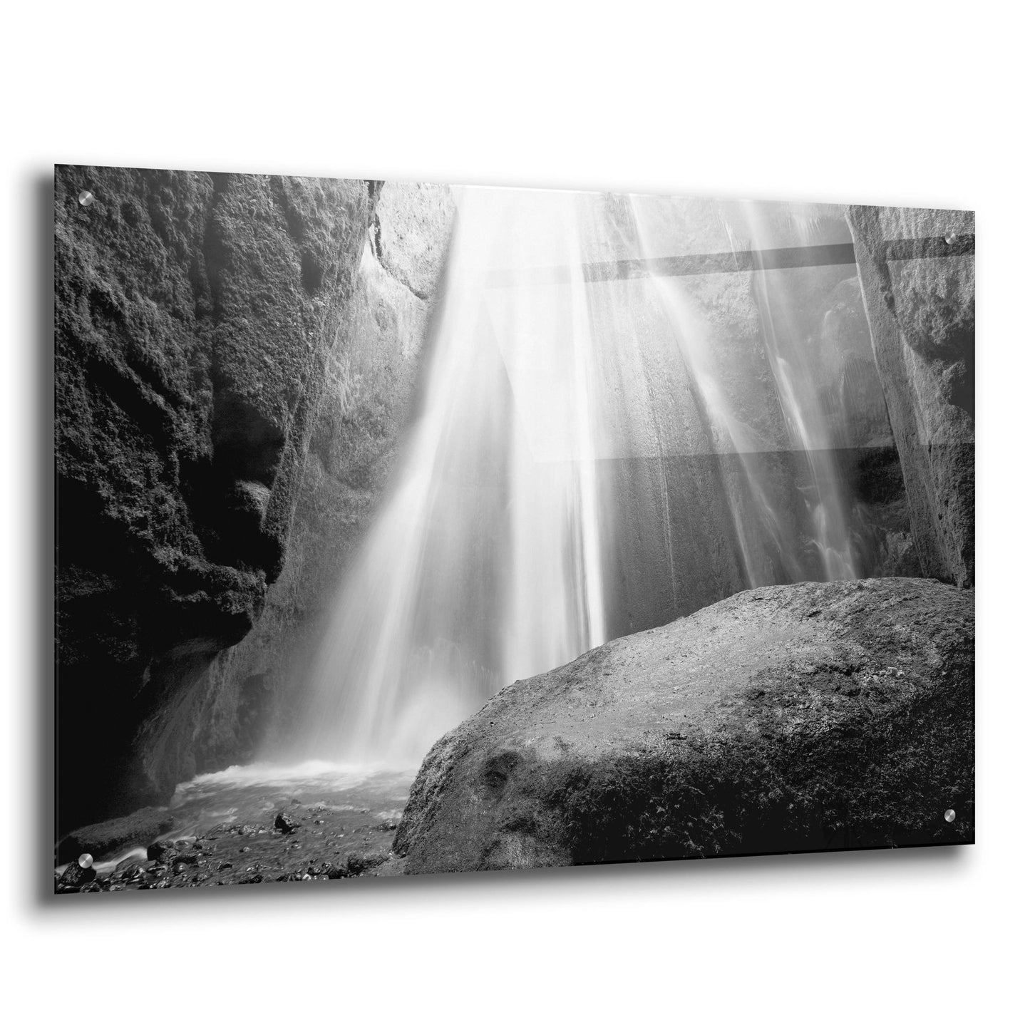 Epic Art 'Waterfall' by Photoinc Studio, Acrylic Glass Wall Art,36x24