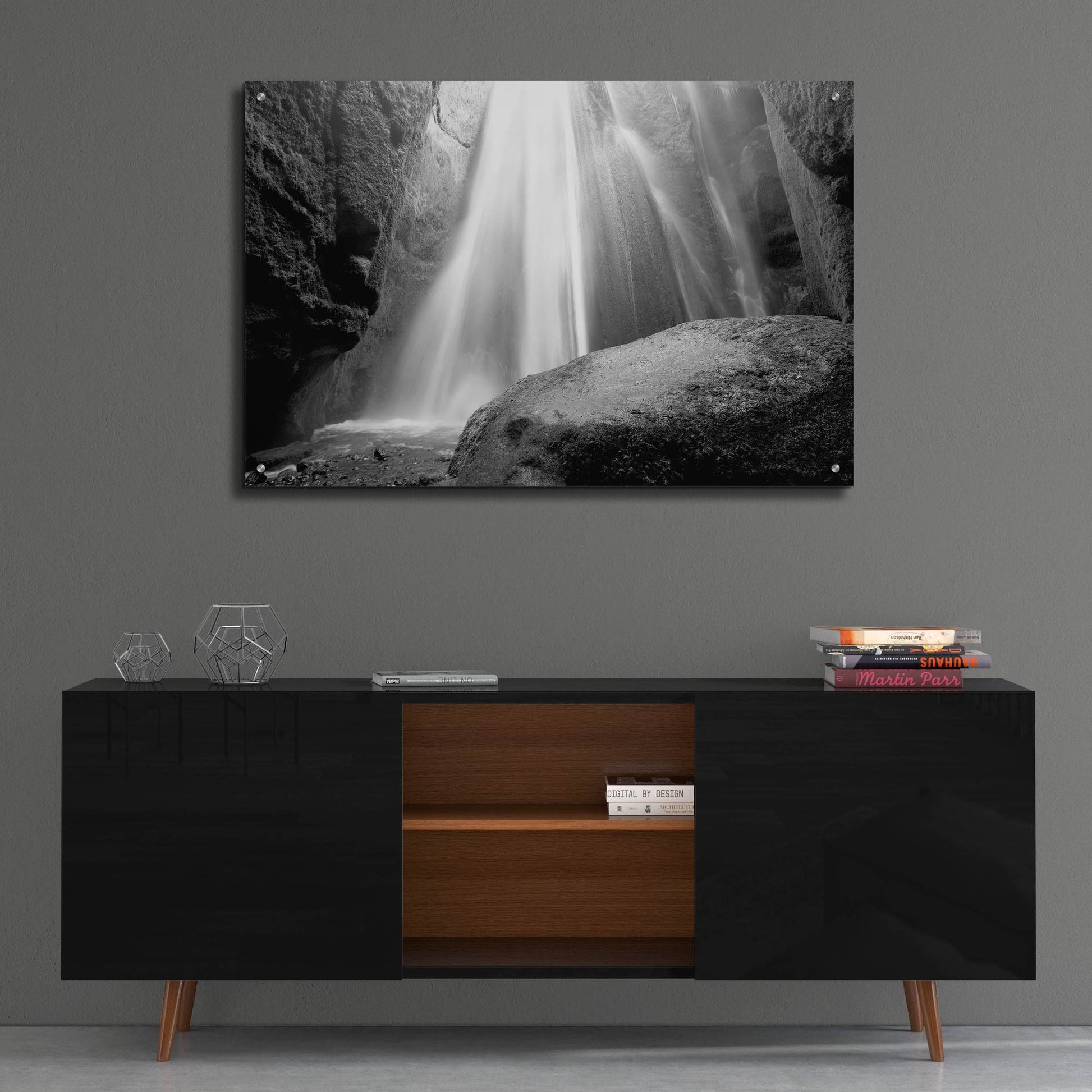 Epic Art 'Waterfall' by Photoinc Studio, Acrylic Glass Wall Art,36x24