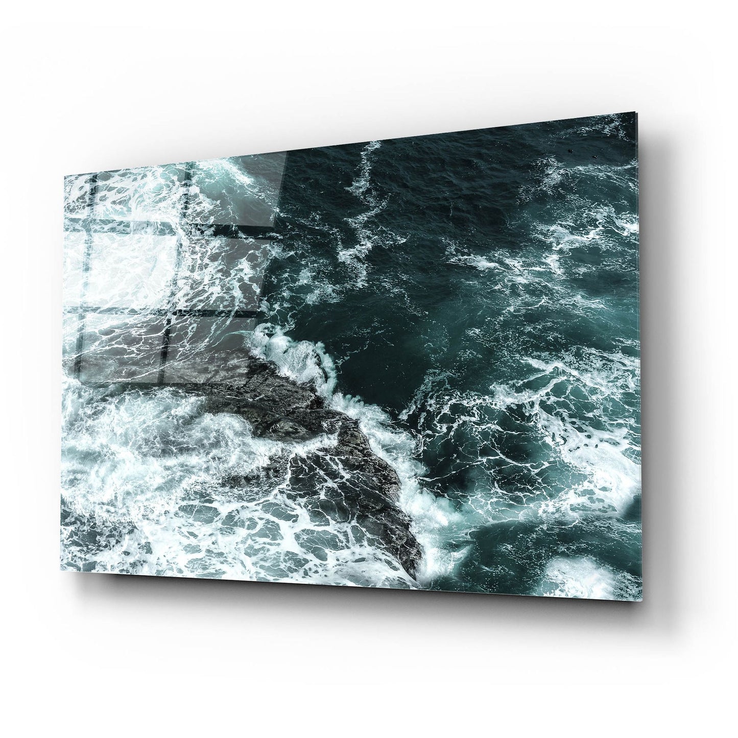 Epic Art 'Waves Ii' by Photoinc Studio, Acrylic Glass Wall Art,24x16