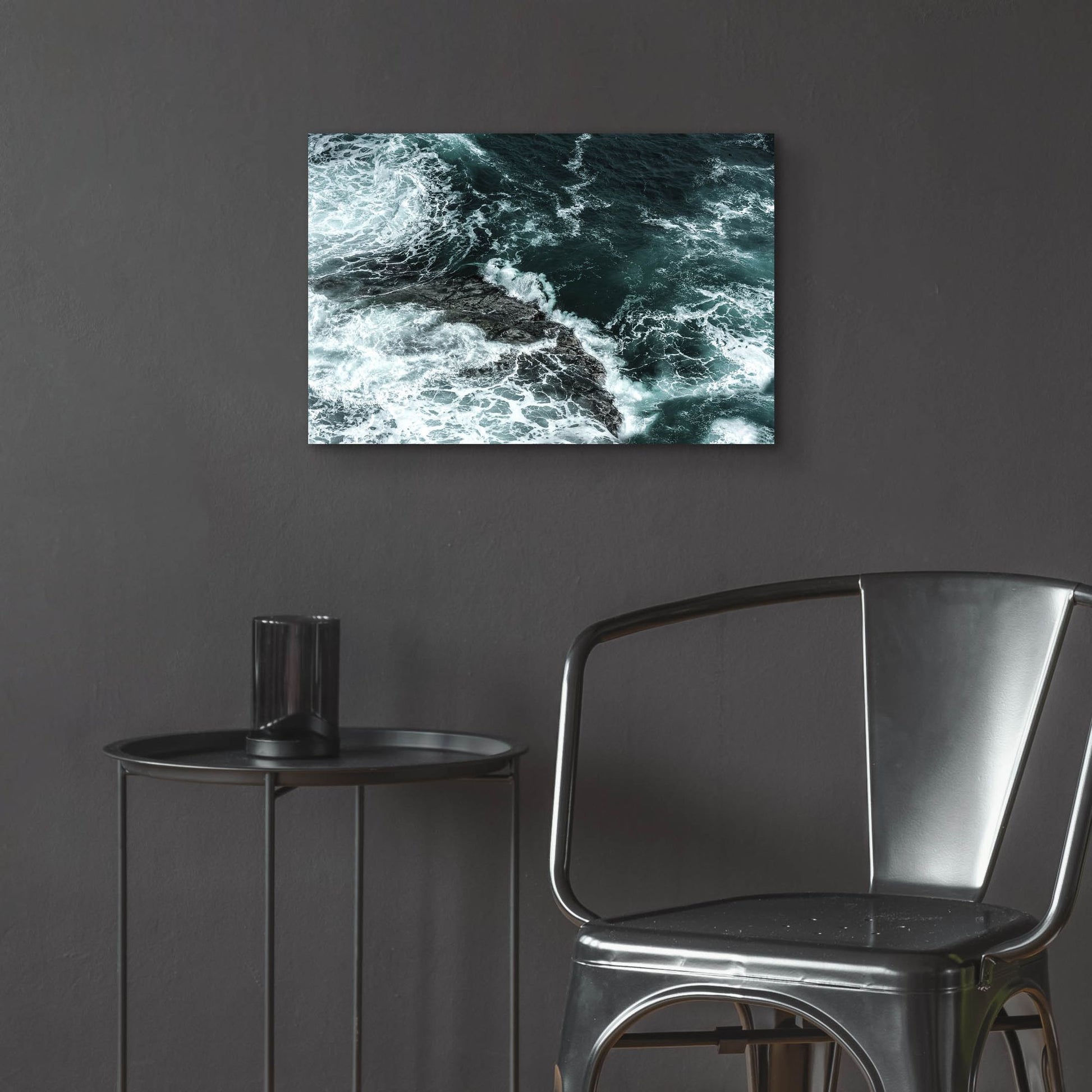 Epic Art 'Waves Ii' by Photoinc Studio, Acrylic Glass Wall Art,24x16