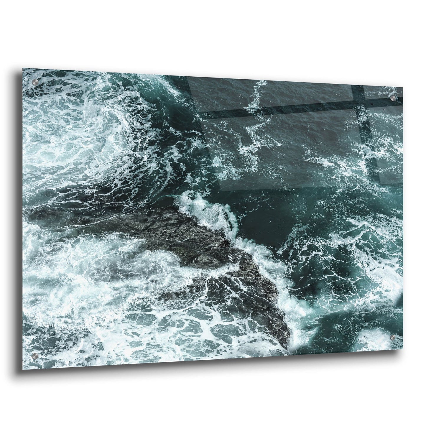 Epic Art 'Waves Ii' by Photoinc Studio, Acrylic Glass Wall Art,36x24