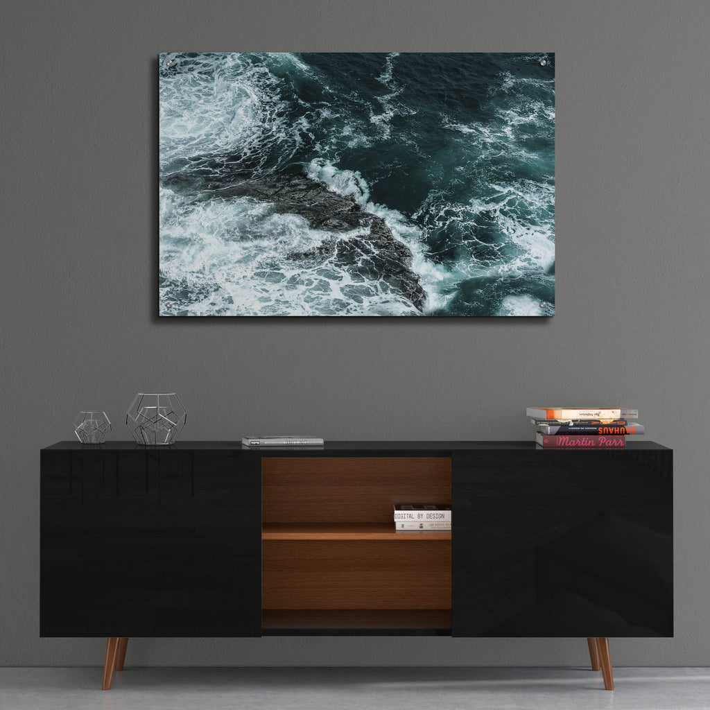 Epic Art 'Waves Ii' by Photoinc Studio, Acrylic Glass Wall Art,36x24