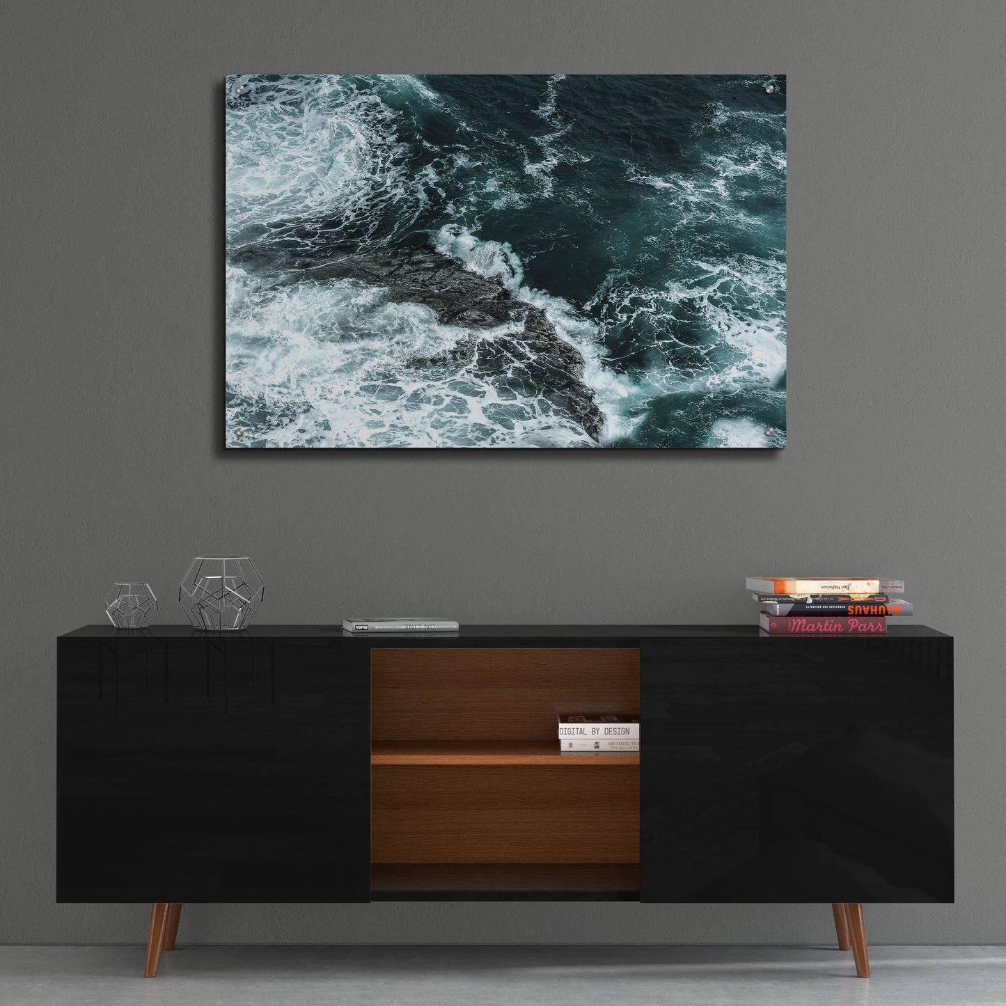 Epic Art 'Waves Ii' by Photoinc Studio, Acrylic Glass Wall Art,36x24