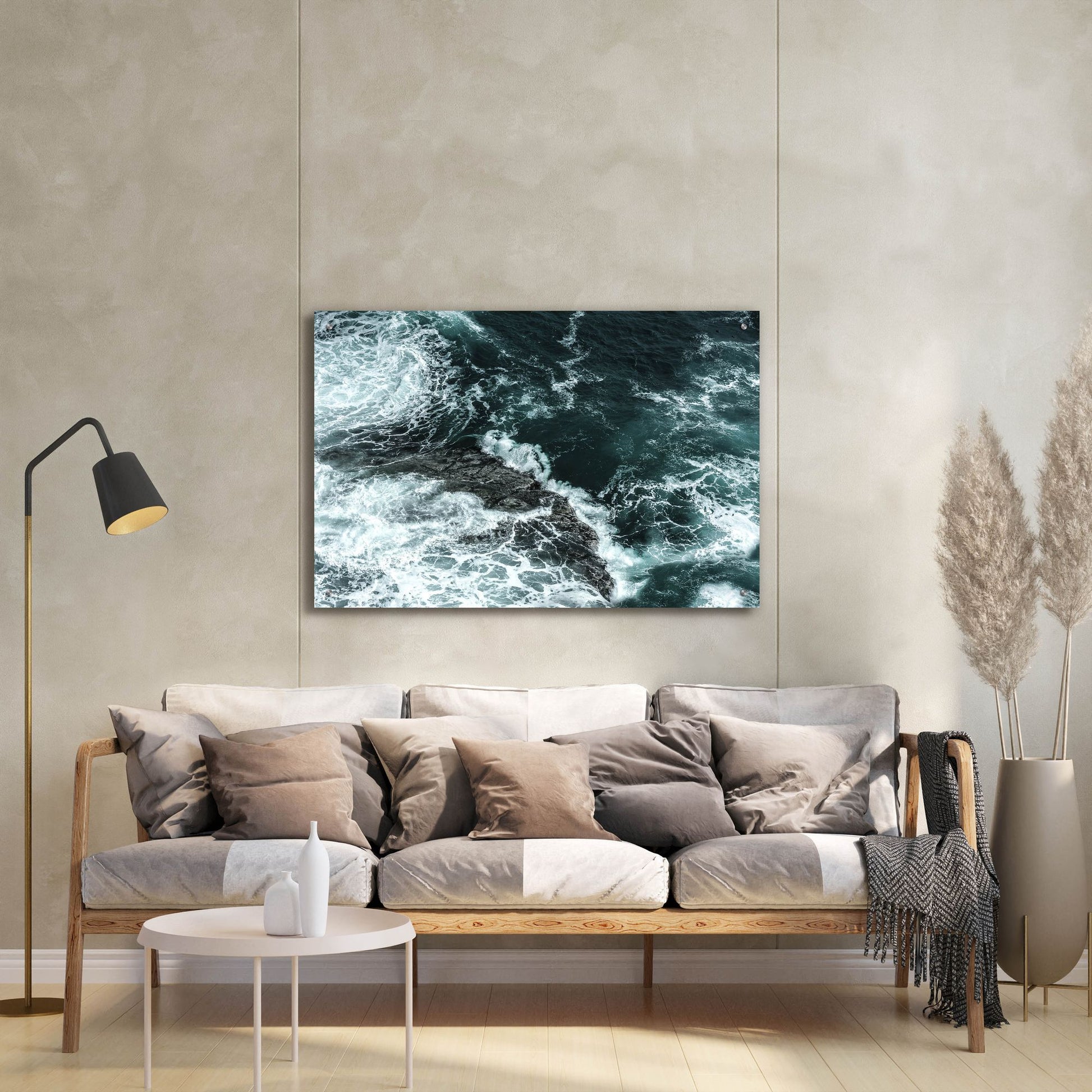 Epic Art 'Waves Ii' by Photoinc Studio, Acrylic Glass Wall Art,36x24