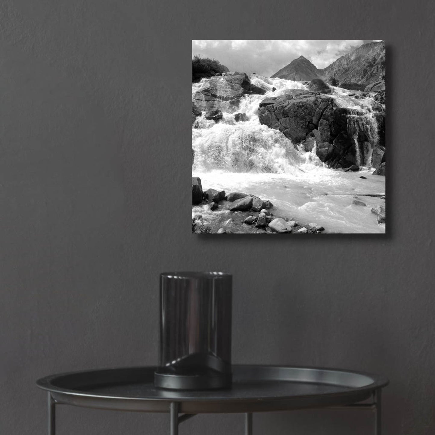 Epic Art 'White Water' by Photoinc Studio, Acrylic Glass Wall Art,12x12