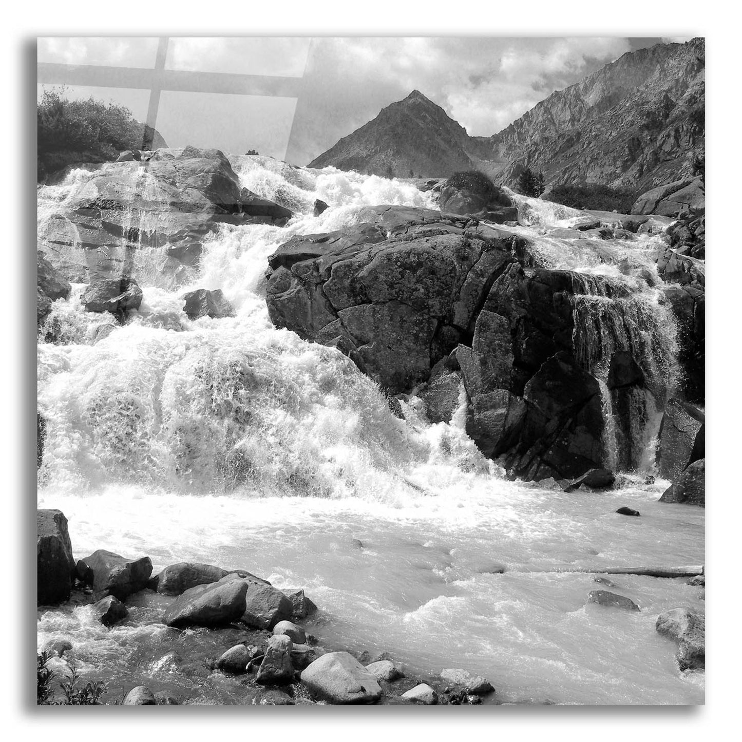 Epic Art 'White Water' by Photoinc Studio, Acrylic Glass Wall Art