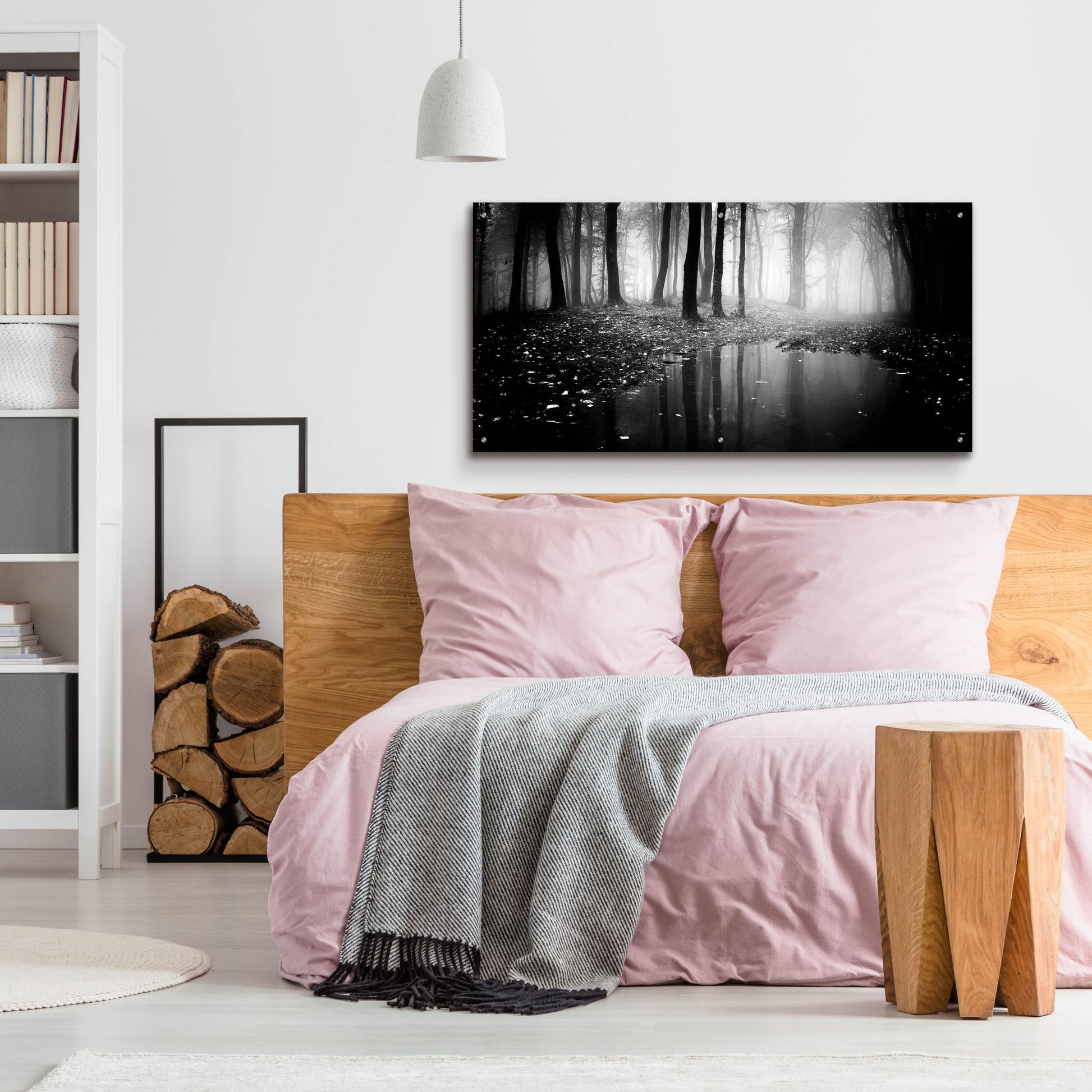 Epic Art 'Woods 2' by Photoinc Studio, Acrylic Glass Wall Art,48x24