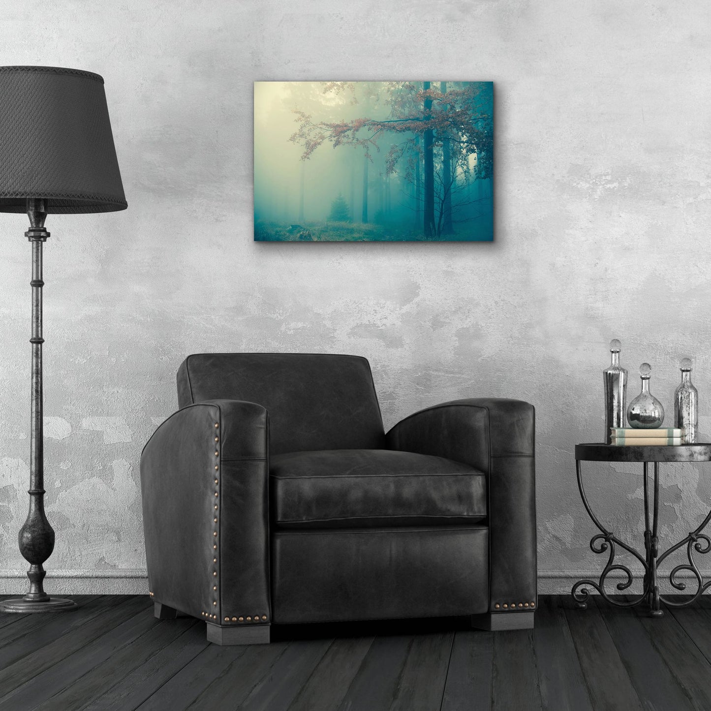 Epic Art 'Woods 3' by Photoinc Studio, Acrylic Glass Wall Art,24x16