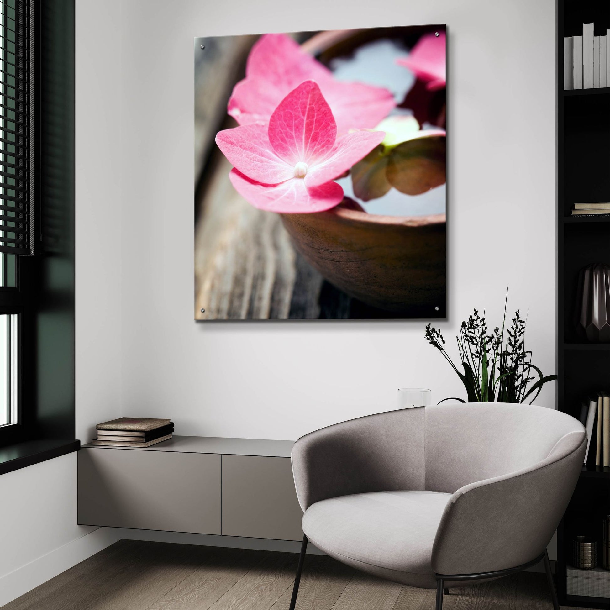 Epic Art 'Zen Bowl' by Photoinc Studio, Acrylic Glass Wall Art,36x36