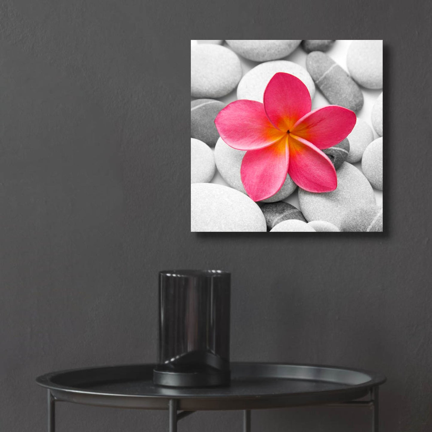 Epic Art 'Zen Flower' by Photoinc Studio, Acrylic Glass Wall Art,12x12