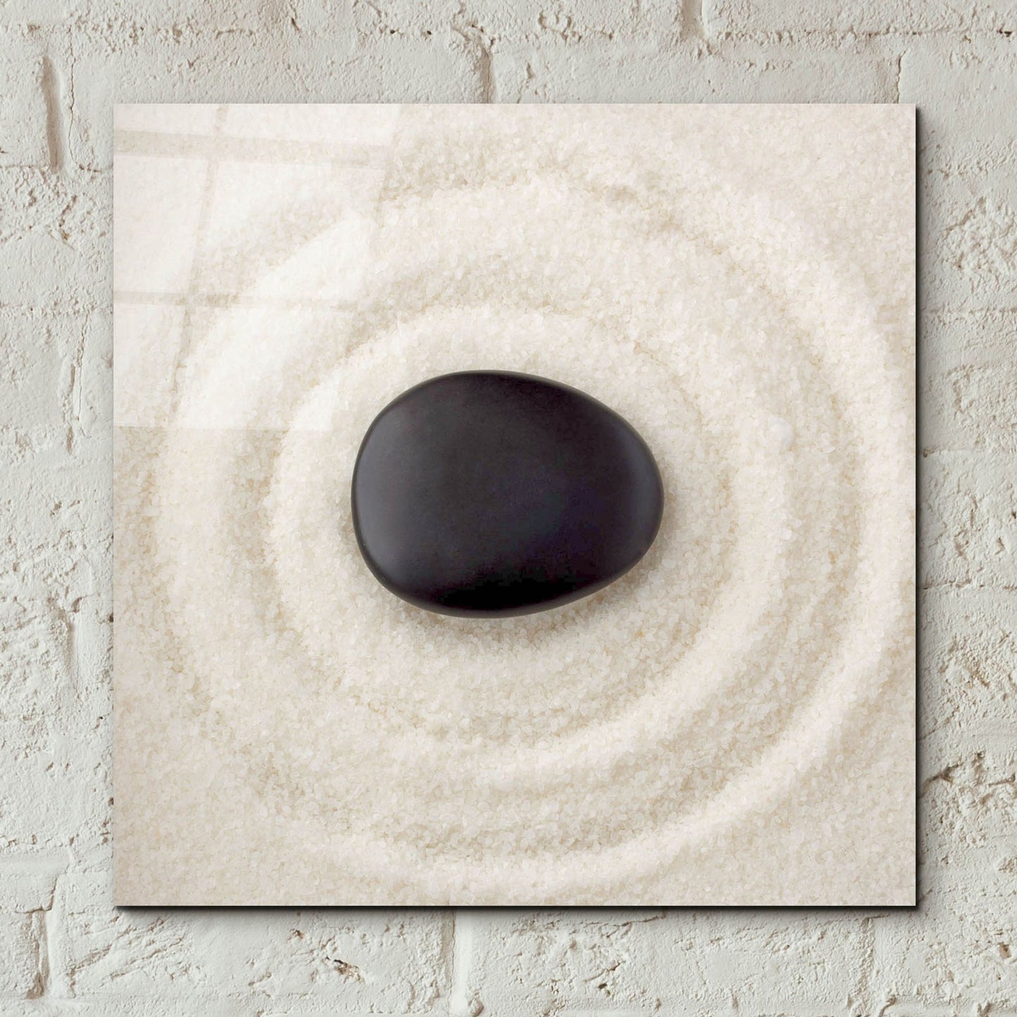 Epic Art 'Zen Pebble 1' by Photoinc Studio, Acrylic Glass Wall Art,12x12