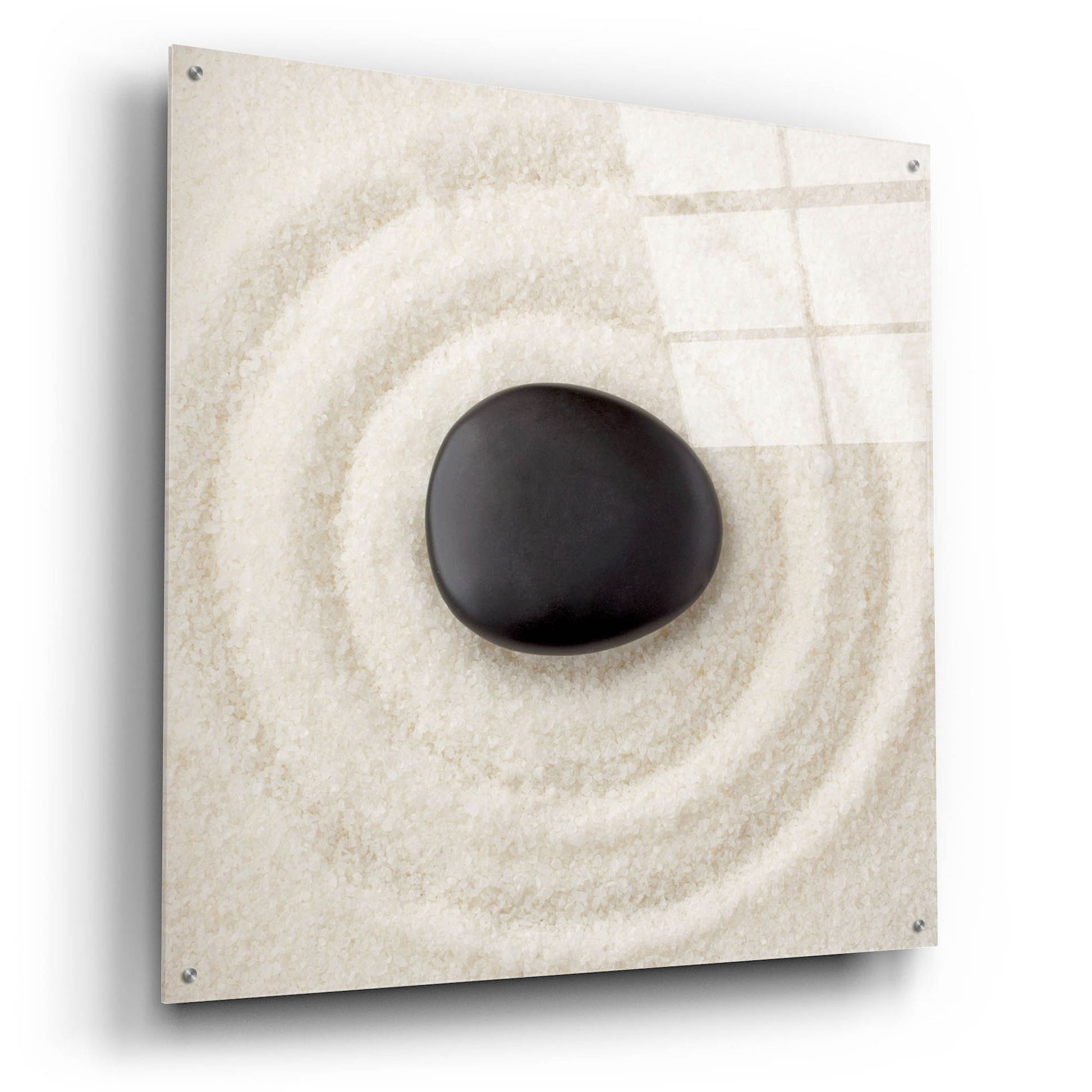 Epic Art 'Zen Pebble 1' by Photoinc Studio, Acrylic Glass Wall Art,36x36