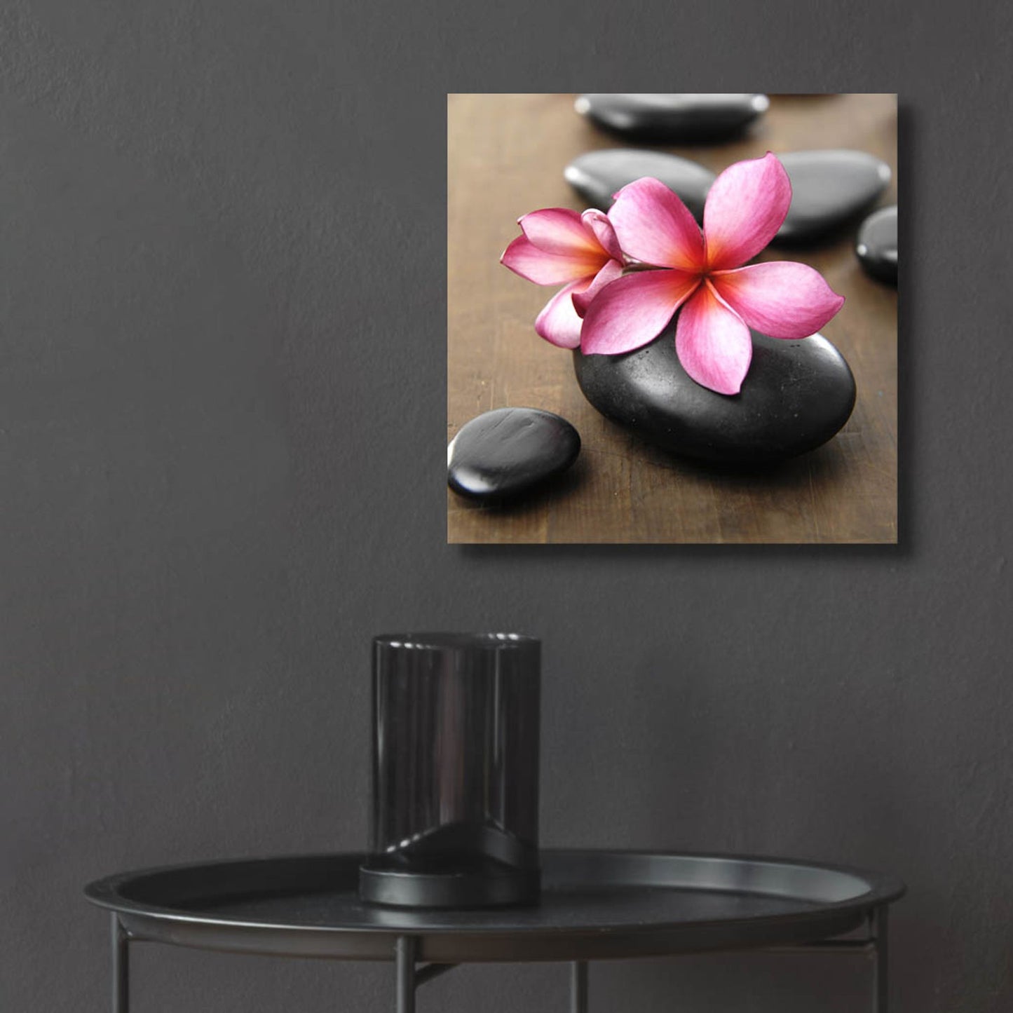 Epic Art 'Zen Pebbles 4' by Photoinc Studio, Acrylic Glass Wall Art,12x12