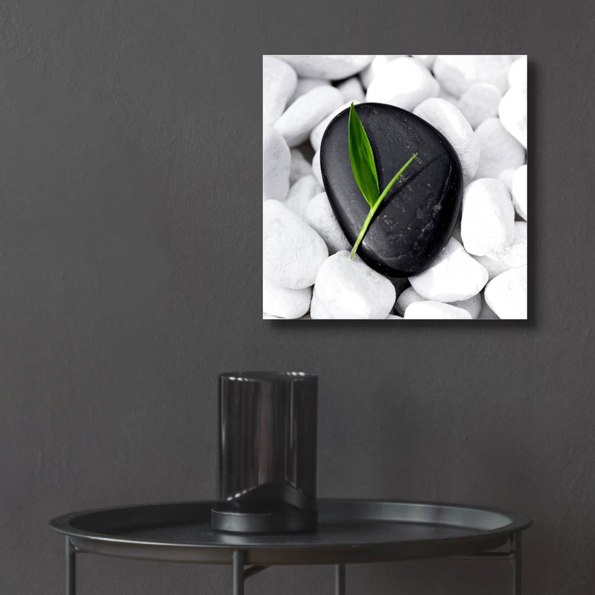 Epic Art 'Zen Stone' by Photoinc Studio, Acrylic Glass Wall Art,12x12