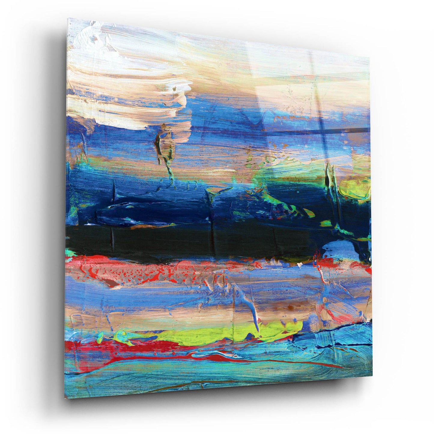 Epic Art 'Goopy 2' by Scott Hile, Acrylic Glass Wall Art,12x12